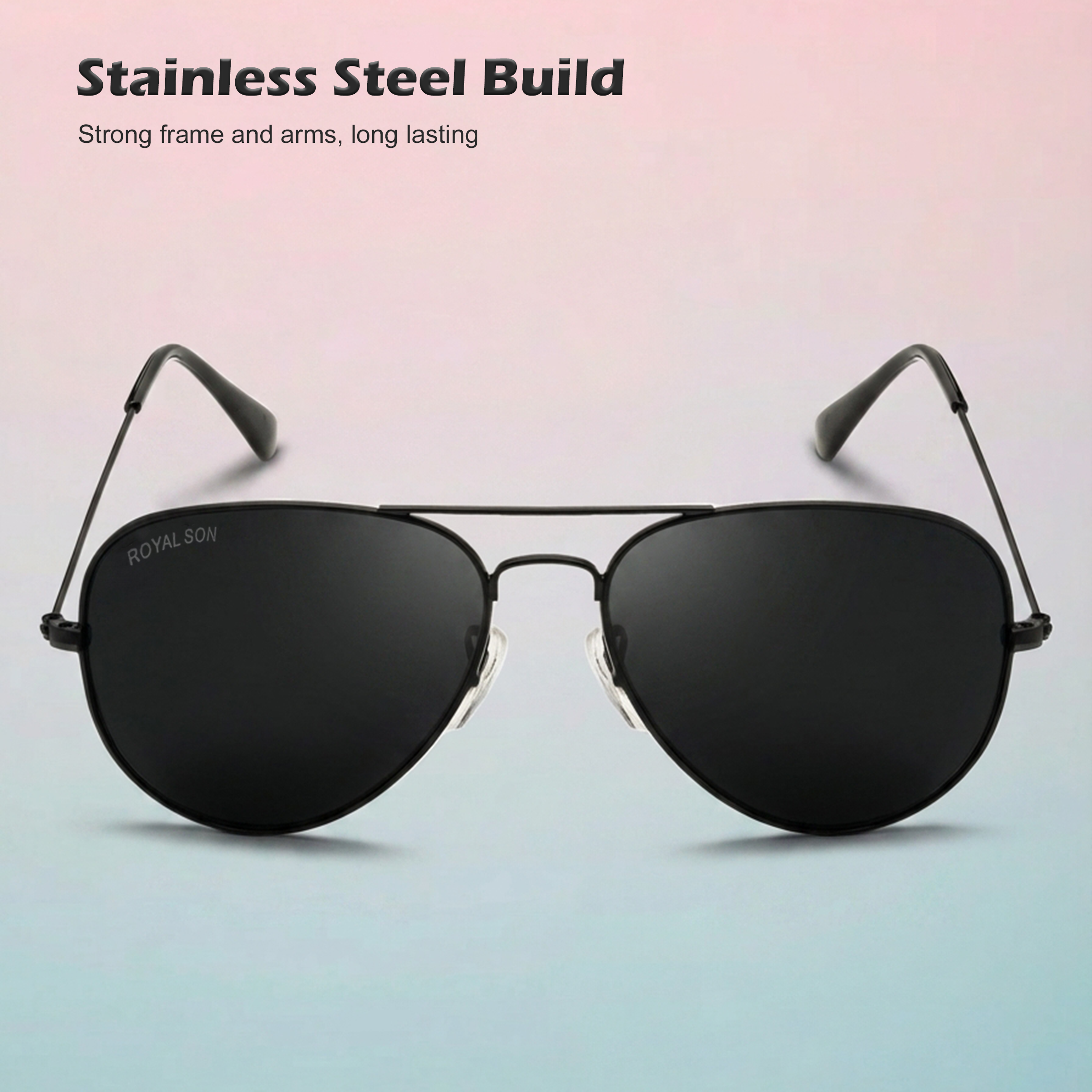 Royal Son Stylish UV Protection Sunglasses for Men & Women - SG-RS7070-C1
