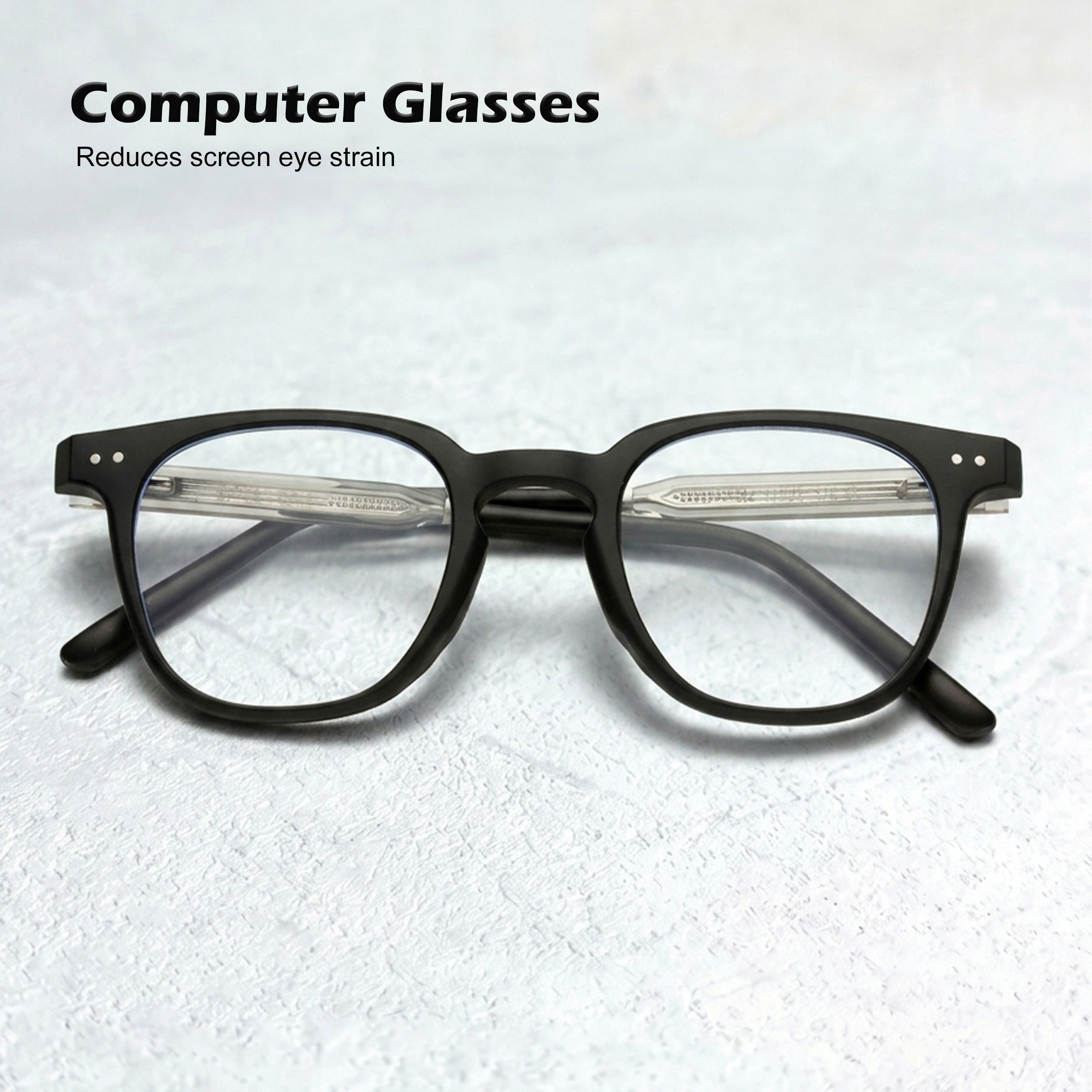 Royal Son Full Rim Blue Light Blocking Spectacles Frames Men Women - SF0058-C1