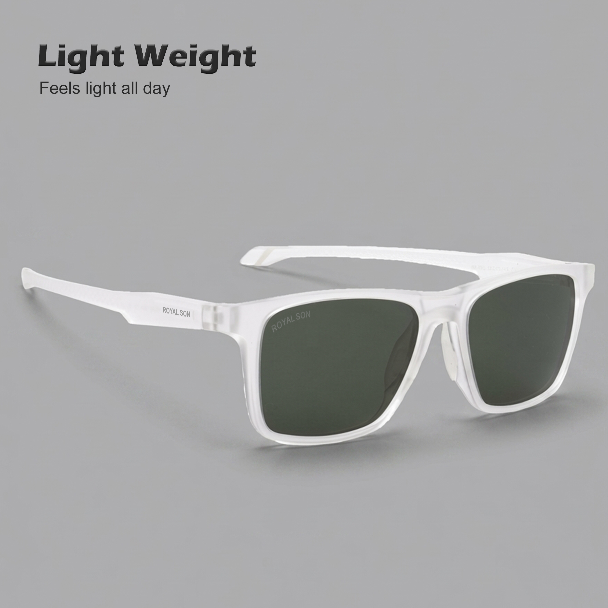 Royal Son Green Cooling Polarized Sunglasses For Women - SG-RS1010-C4