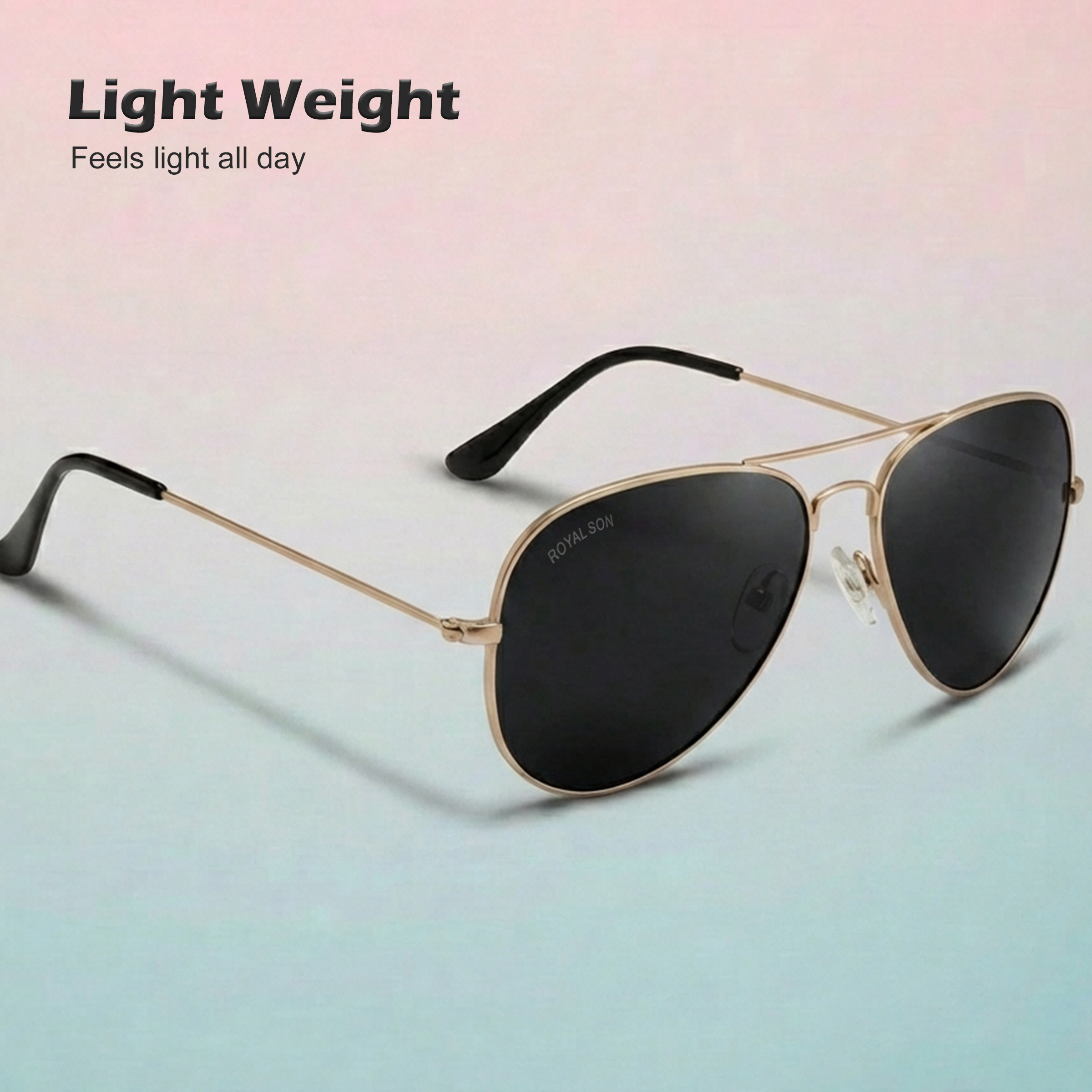 Royal Son Cooling UV Protection Sunglasses for Men & Women - SG-RS7070-C3