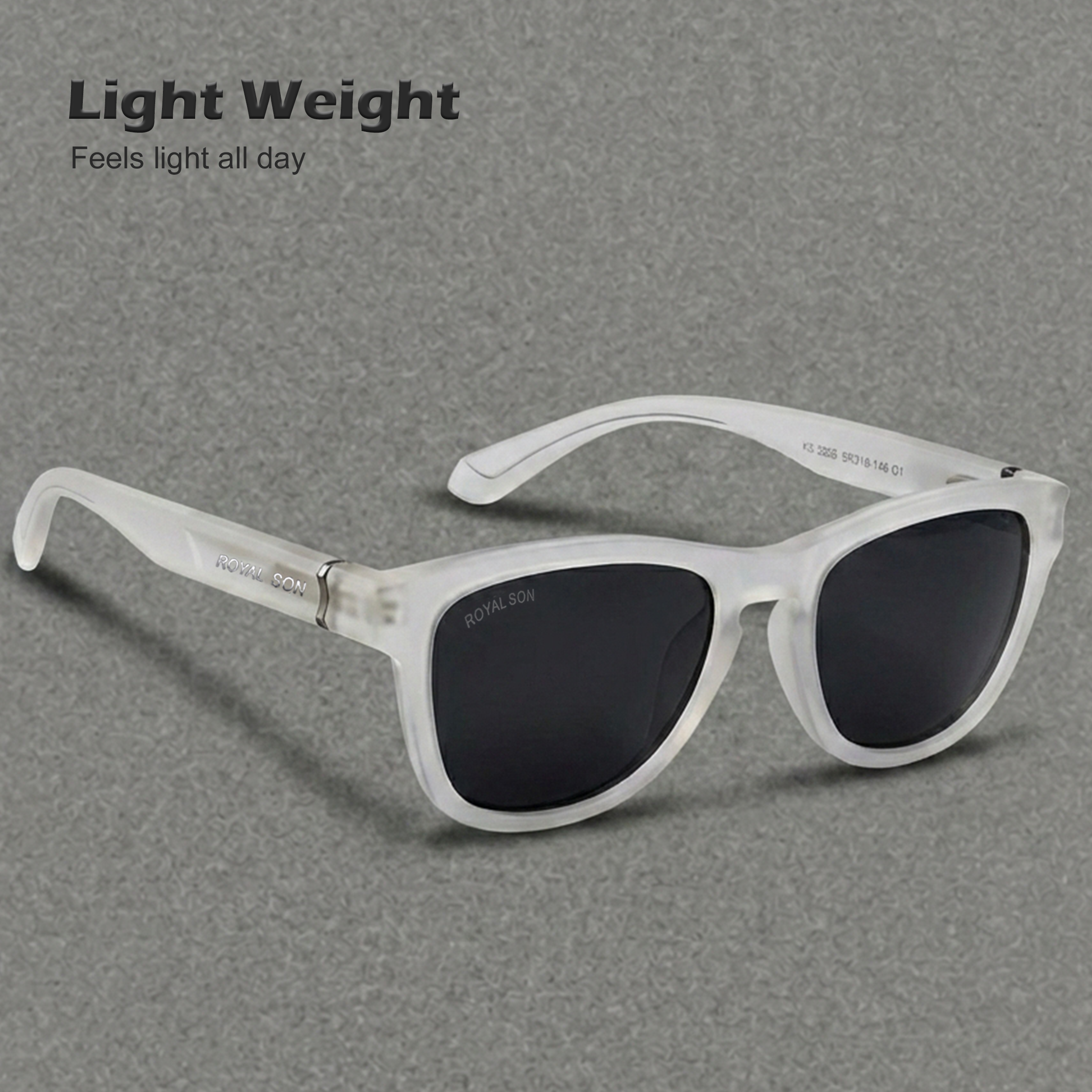 ROYAL SON Cooling Polarized Sunglasses for Men Women - SG-RS2020-C3