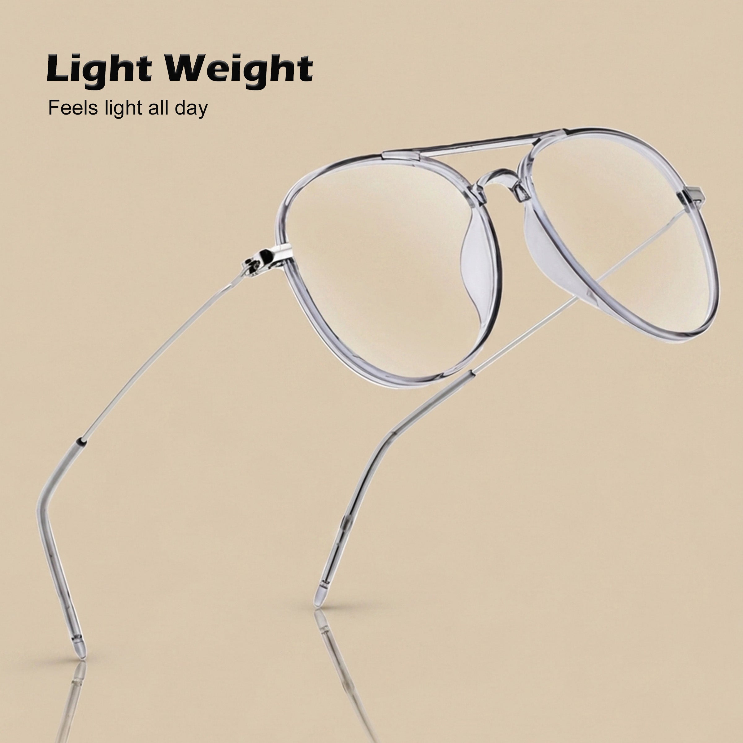 Royal Son Blue Ray Cut Men Women Eye Glasses - SF002-C2