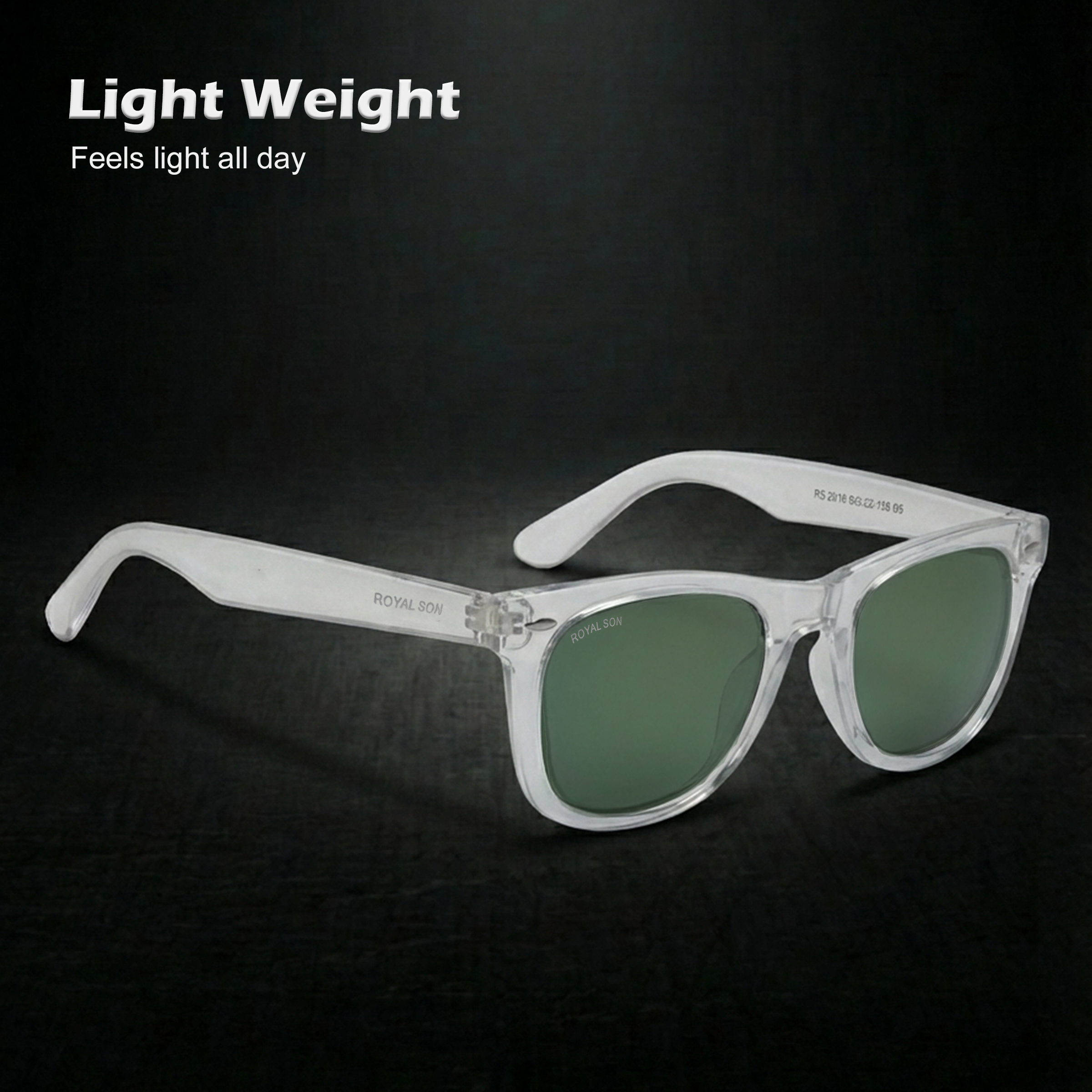 ROYAL SON Cooling Polarized Sunglasses for Men Women - SG-RS3030-C3