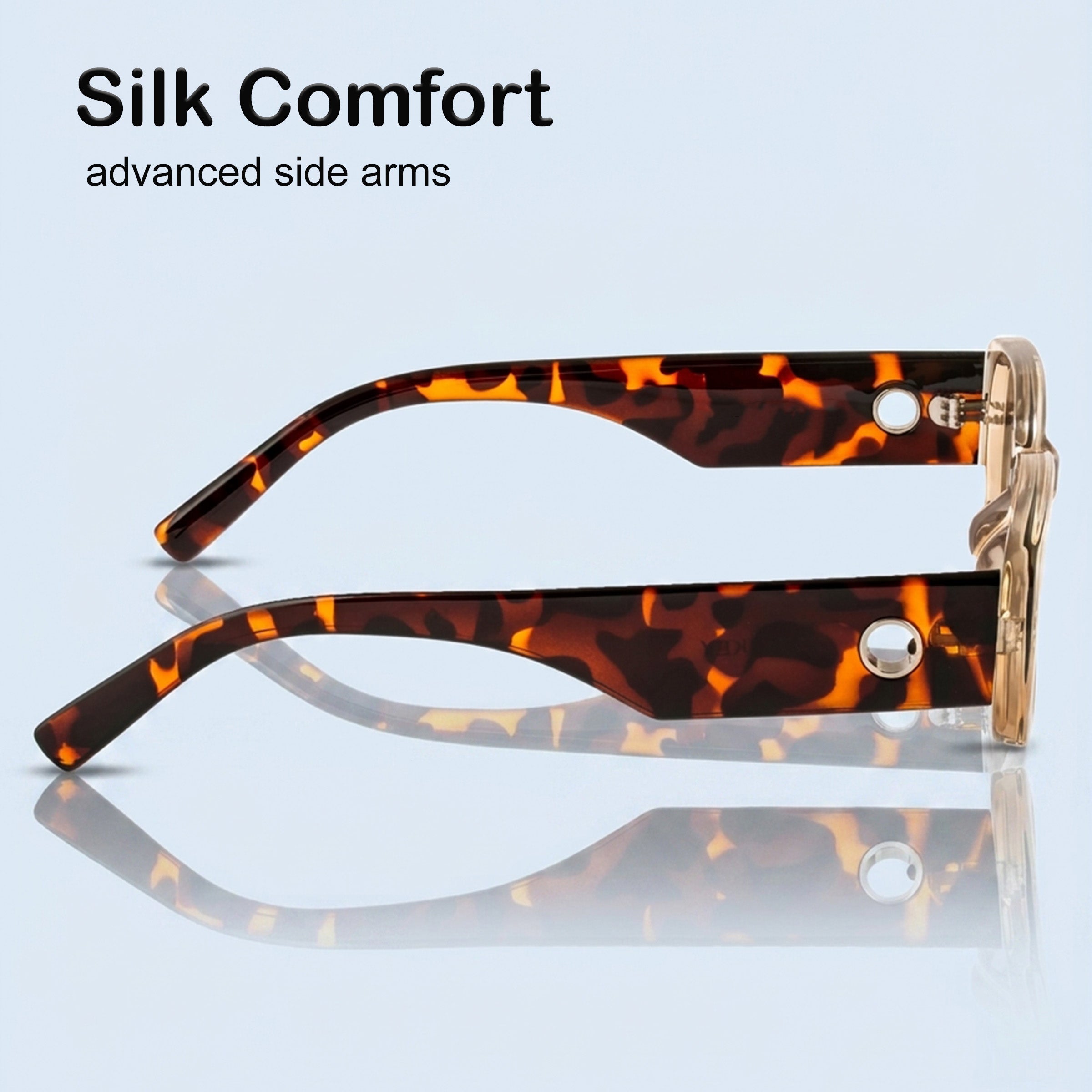 PERKEY Rectangle Brown UV Protected Polarized Stylish Goggles Men Women - PRKY006-C2