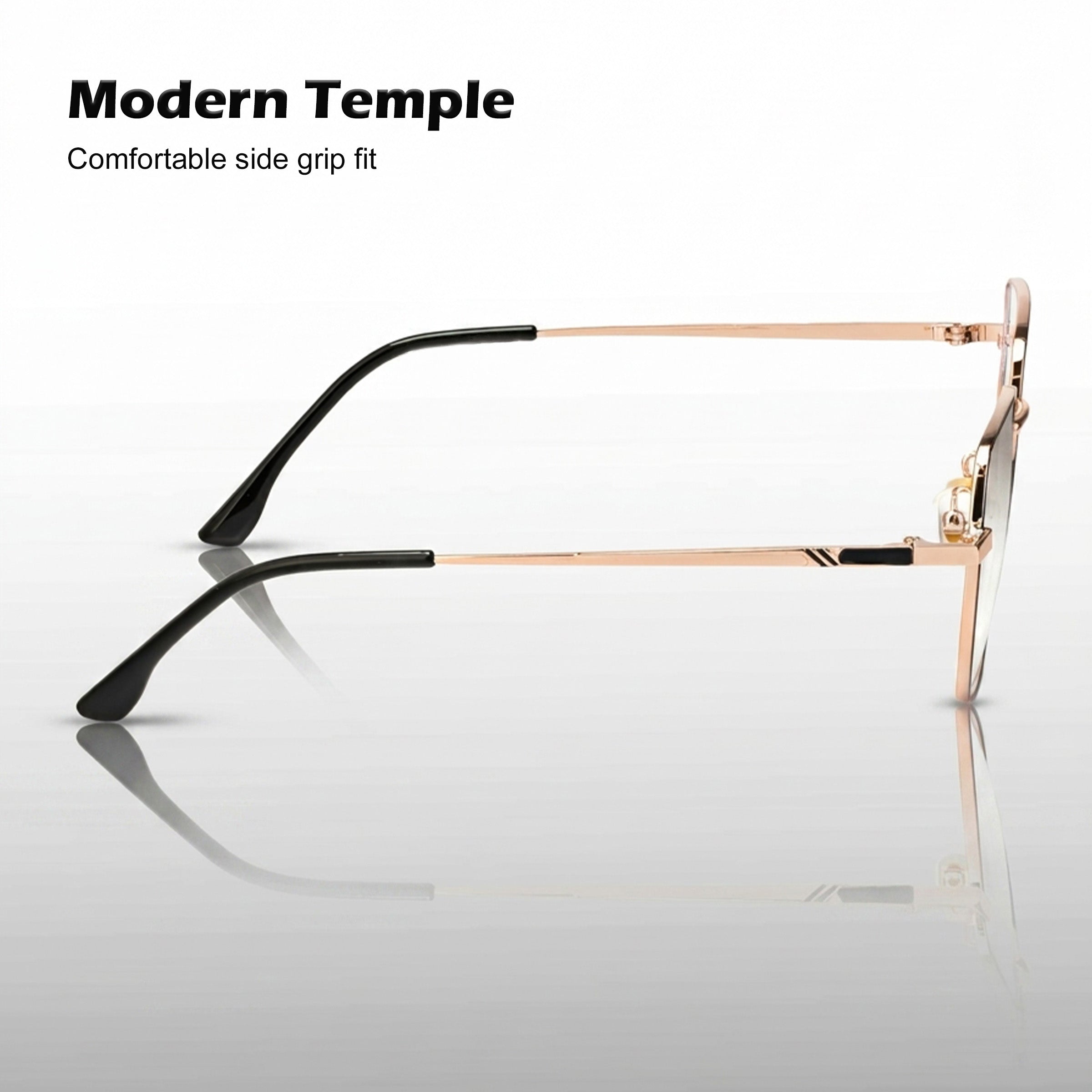 Royal Son Polygon Blue Ray Cut Men Women Eye Glasses - SF0016-C4