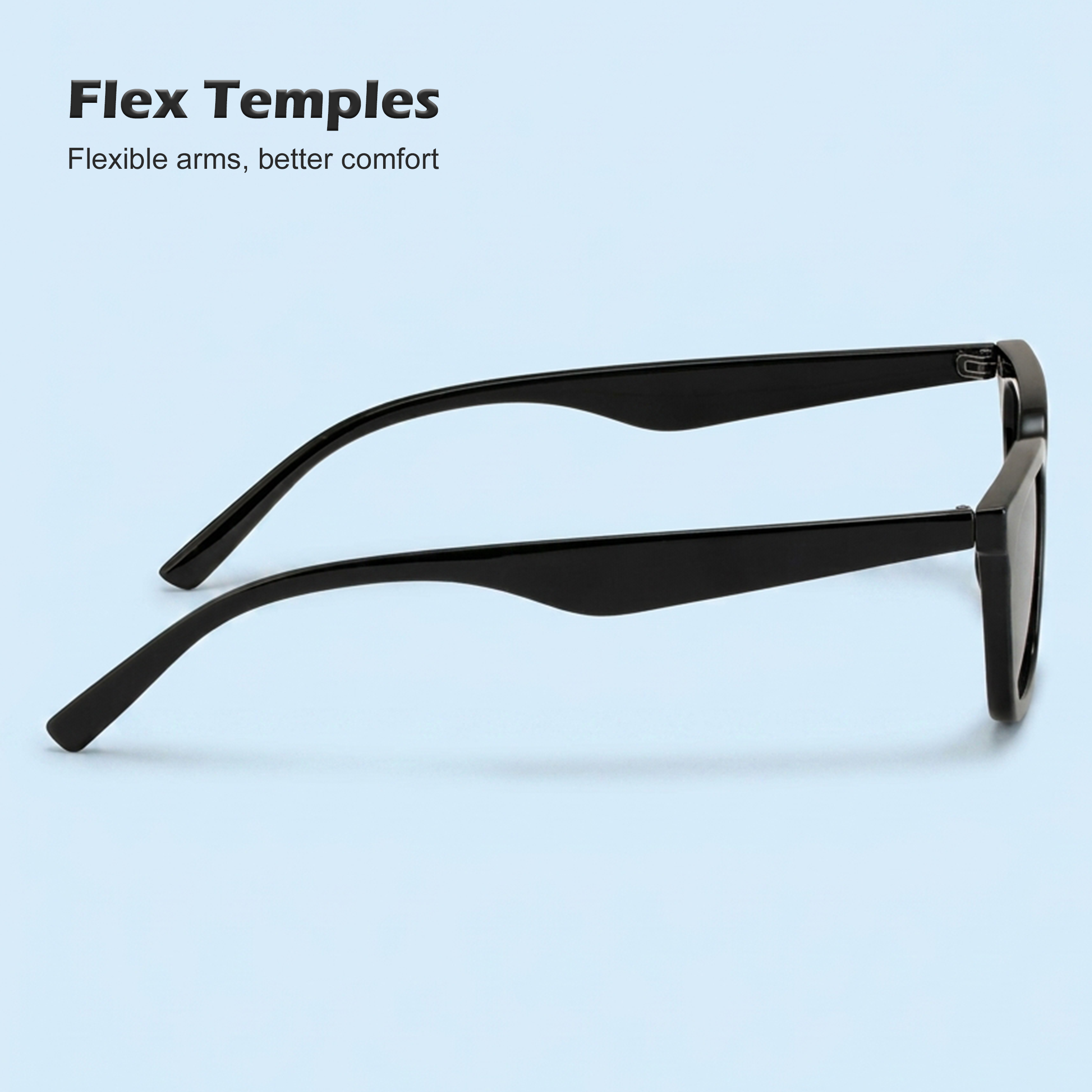 Royal Son Square UV Protection Men Women Sunglasses - CHI00126-C4