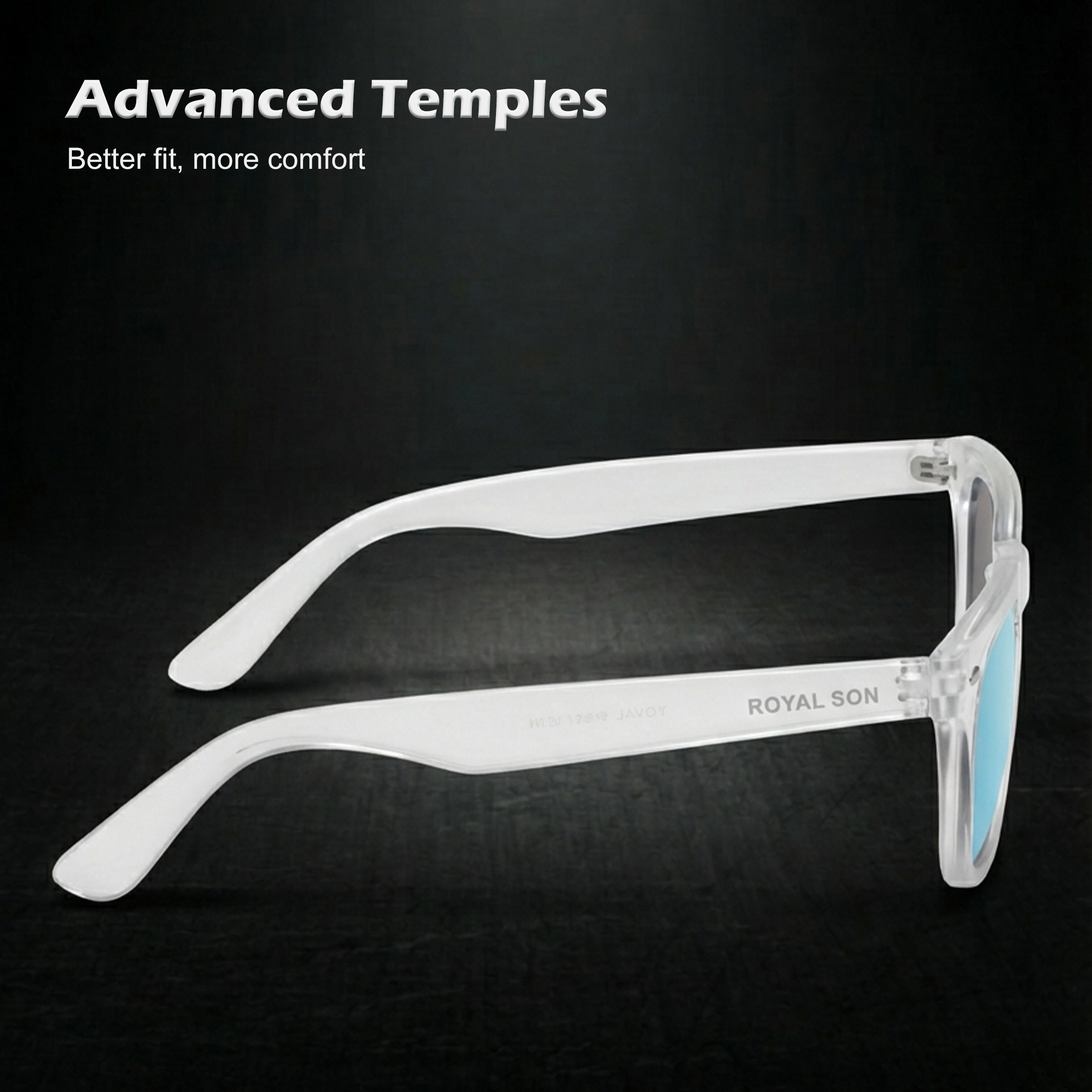 ROYAL SON UV Protection Cricket Sunglasses for Men - SG-RS3030-C4