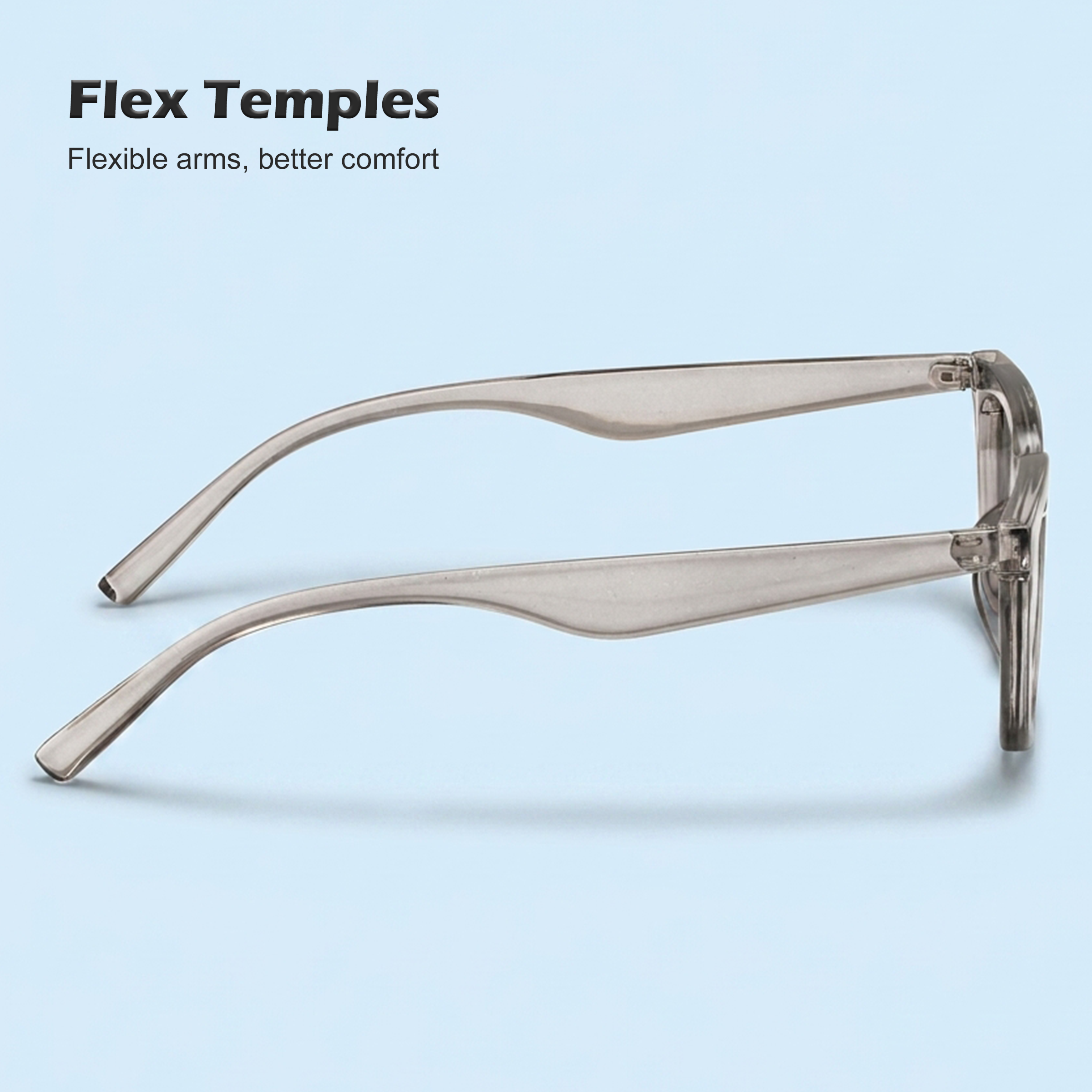 Royal Son Square UV Protection Men Women Sunglasses - CHI00126-C6