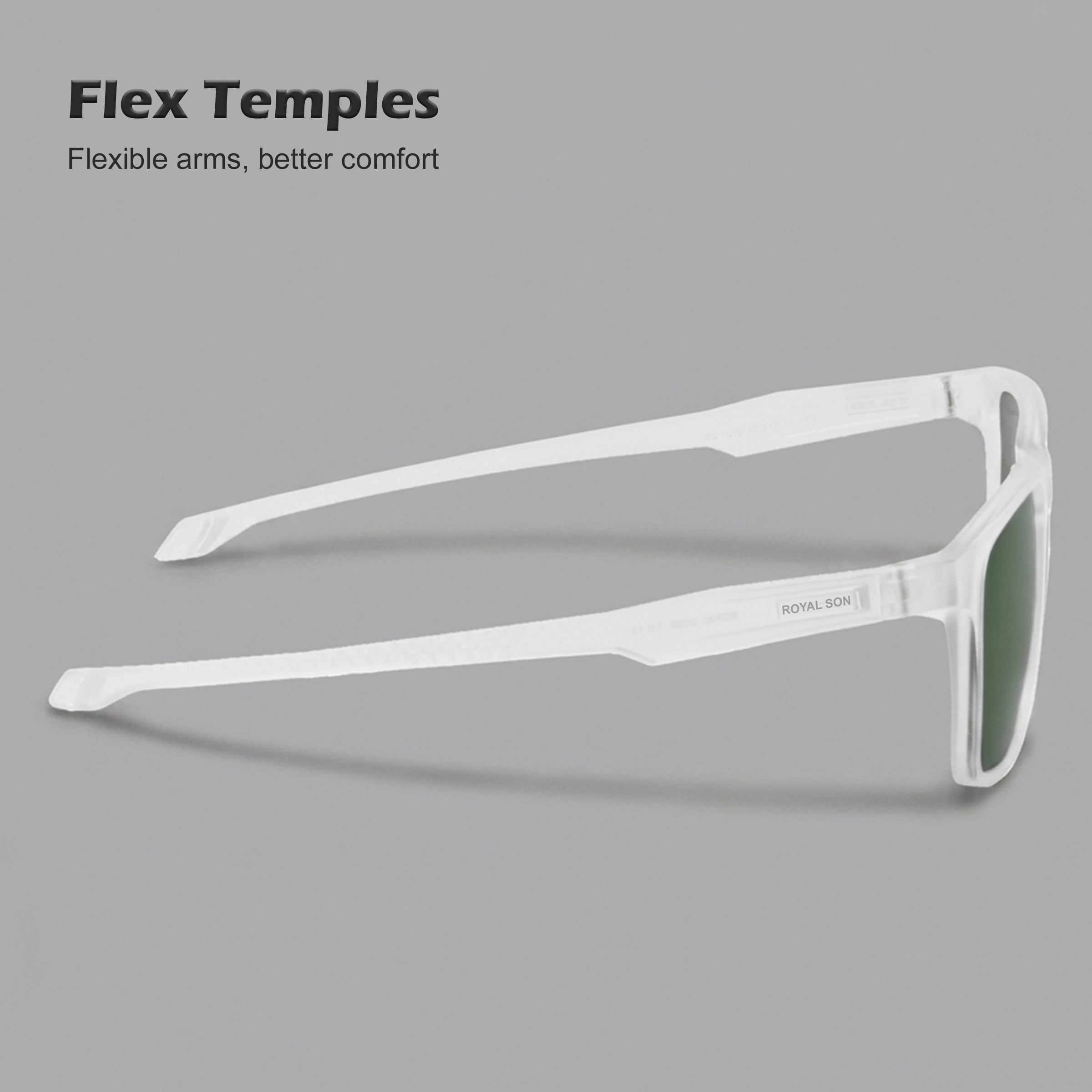Royal Son Green Cooling Polarized Sunglasses For Women - SG-RS1010-C4