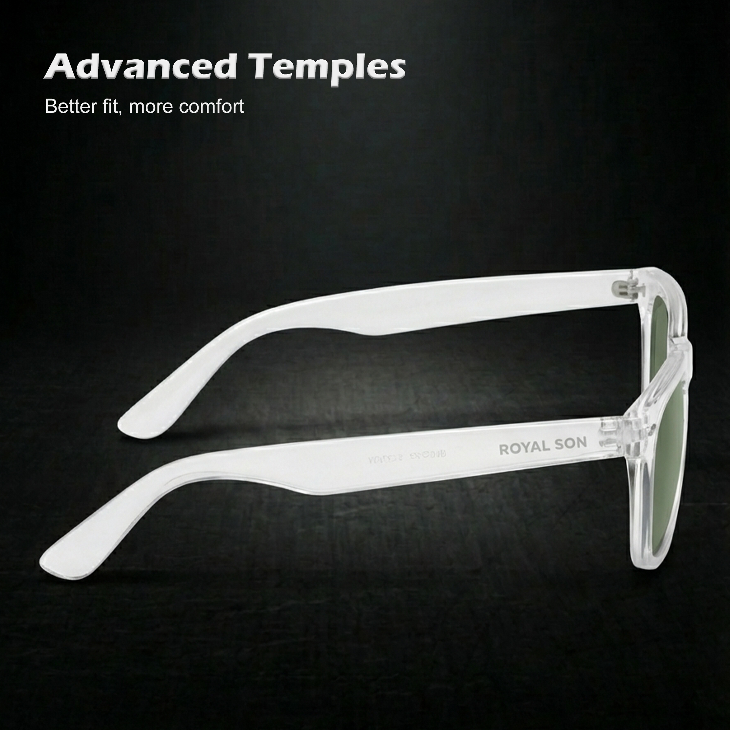 ROYAL SON Cooling Polarized Sunglasses for Men Women - SG-RS3030-C3