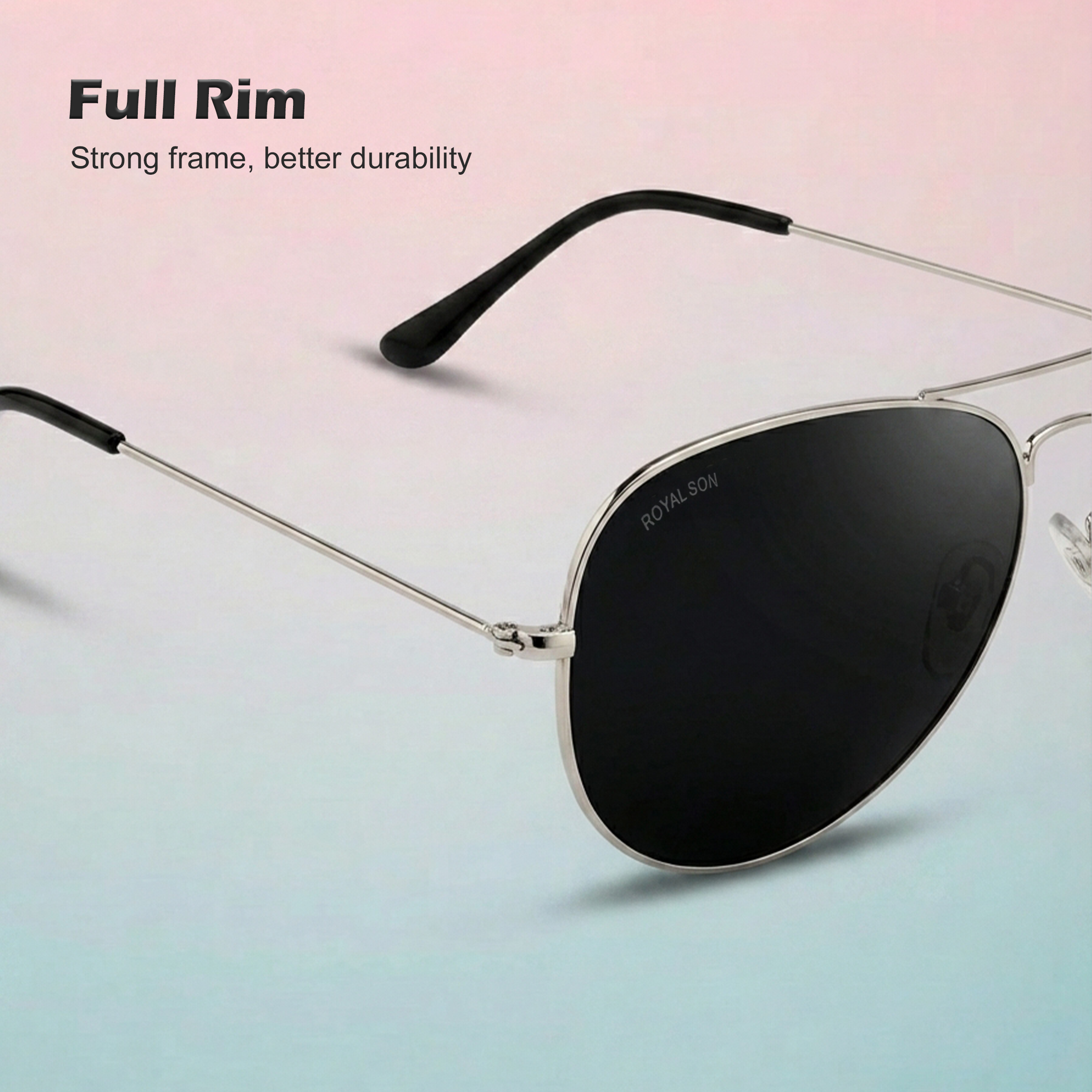 Royal Son Stylish UV Protection Sunglasses For Men & Women - SG-RS7070-C2