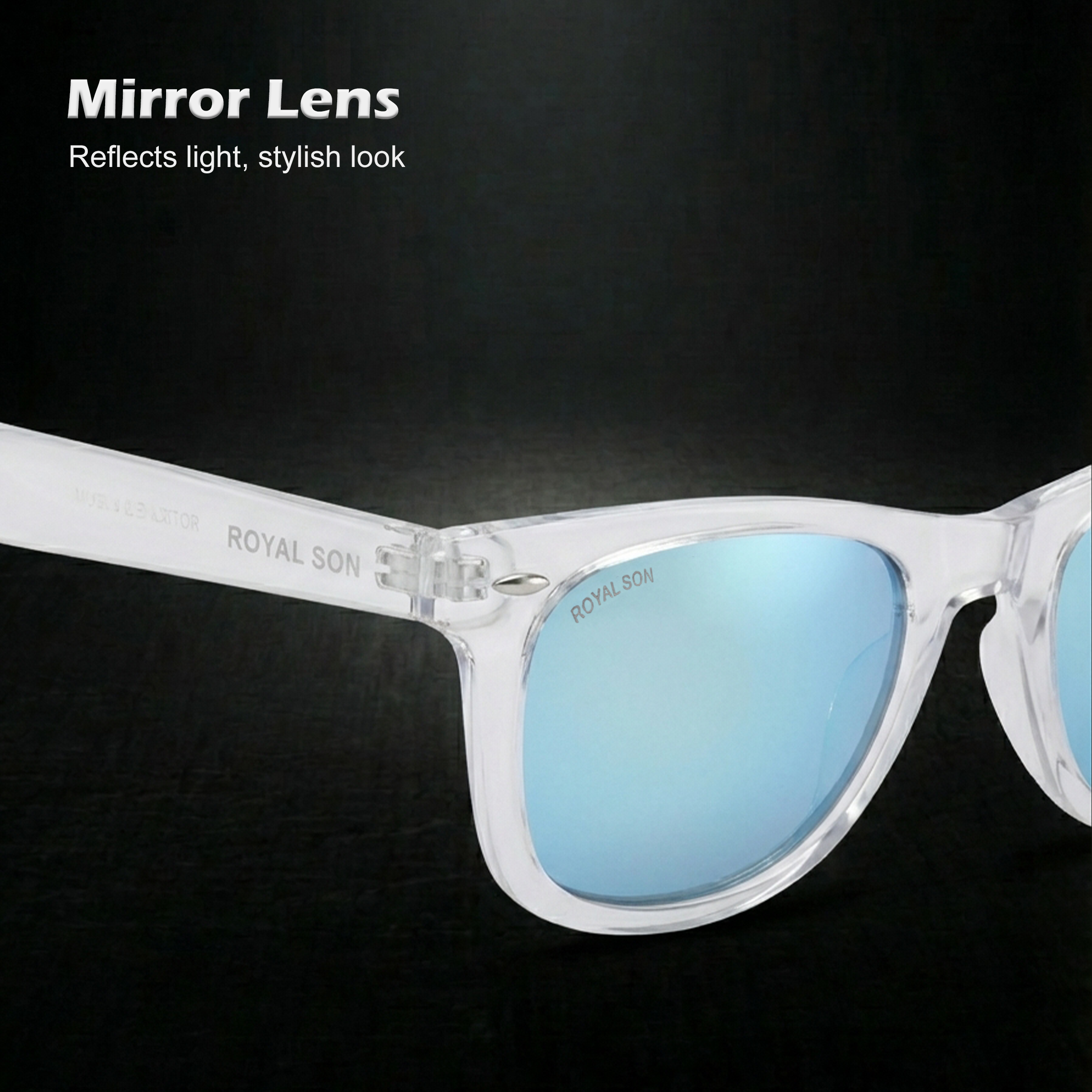 ROYAL SON UV Protection Cricket Sunglasses for Men - SG-RS3030-C4