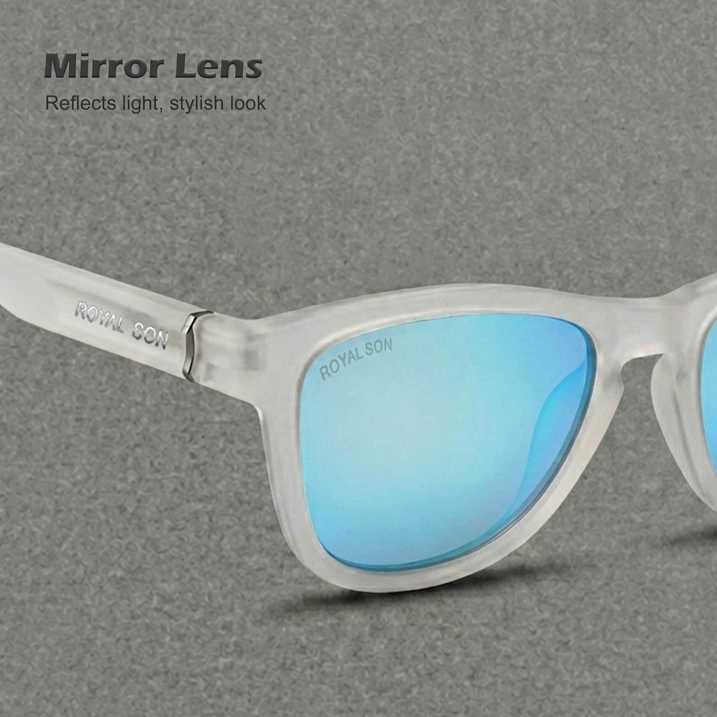 ROYAL SON UV Protection Cricket Sunglasses for Men - SG-RS2020-C4