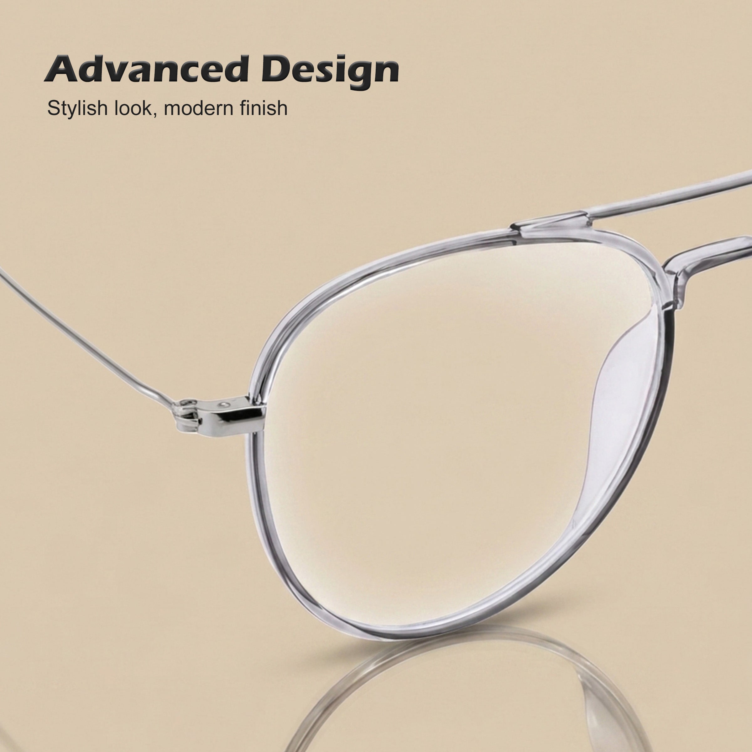 Royal Son Blue Ray Cut Men Women Eye Glasses - SF002-C2