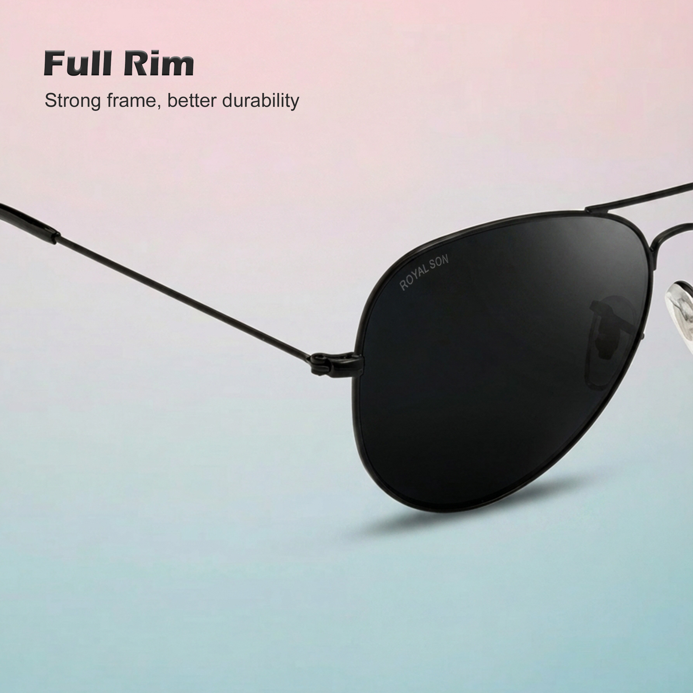 Royal Son Stylish UV Protection Sunglasses for Men & Women - SG-RS7070-C1
