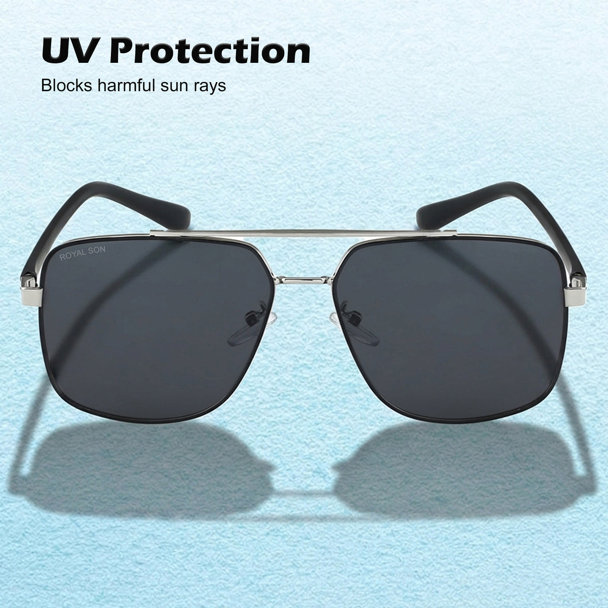 Royal Son Square Polarized Men Women Sunglasses - CHI0049-C1