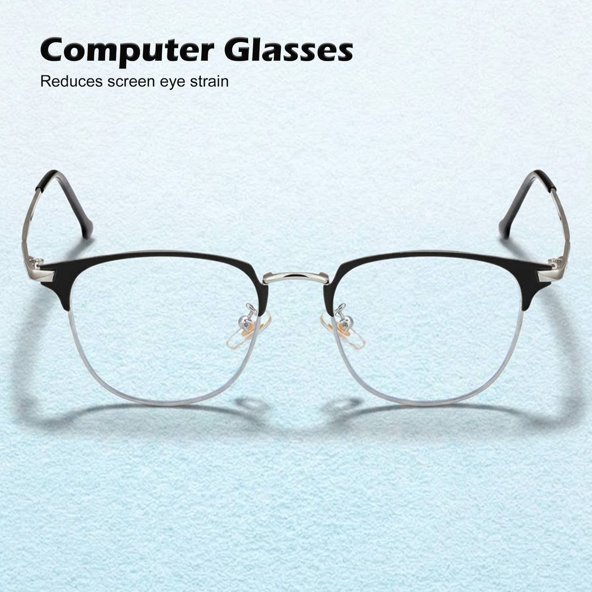 Royal Son Round Blue Ray Cut Men Women Eye Glasses - SF0022-C2