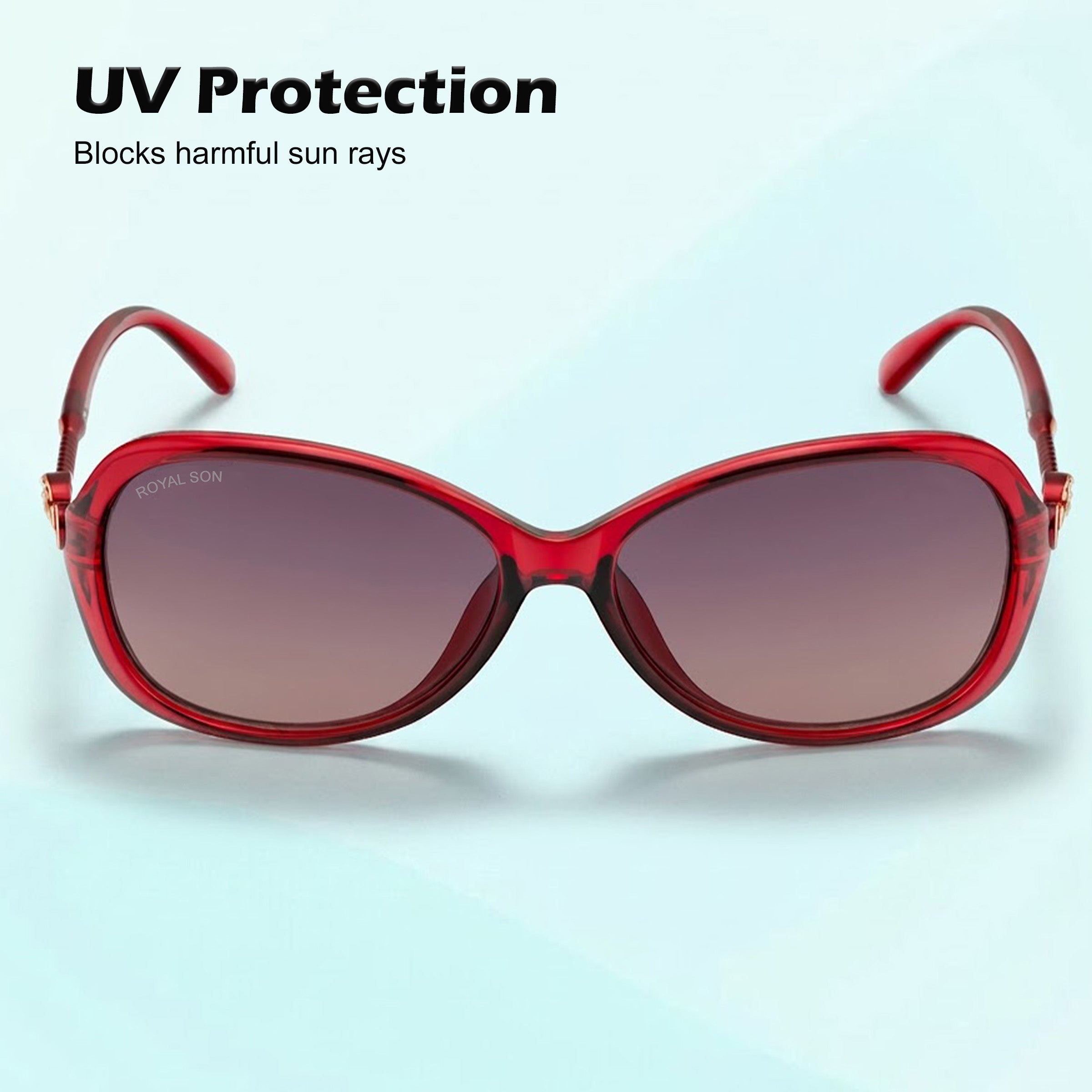 Royal Son Butterfly UV Protected Women Sunglasses - CHIWM00118-C5