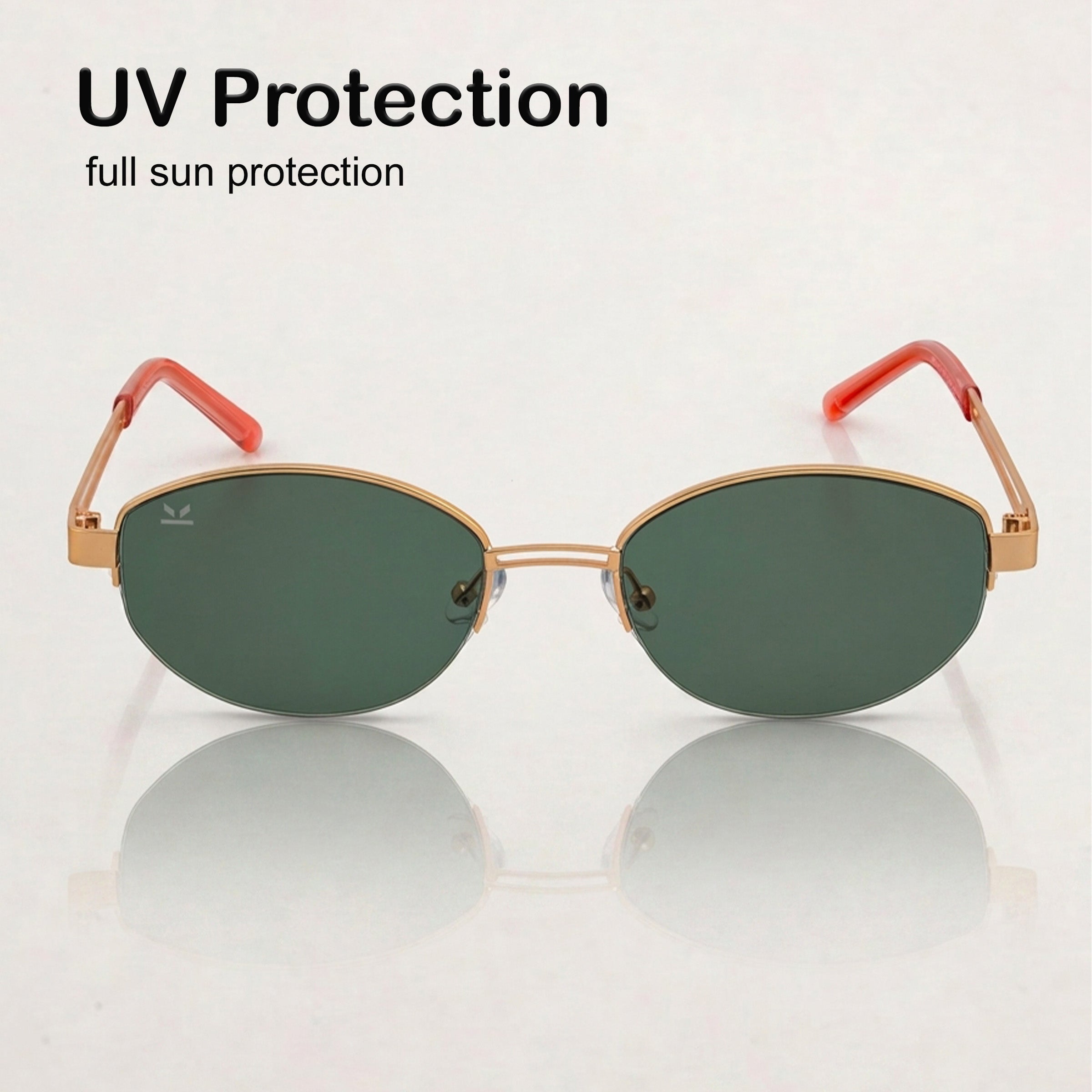 Perkey Oval UV Protection Goggles For Men & Women Sunglasses – PRKY0022-C2