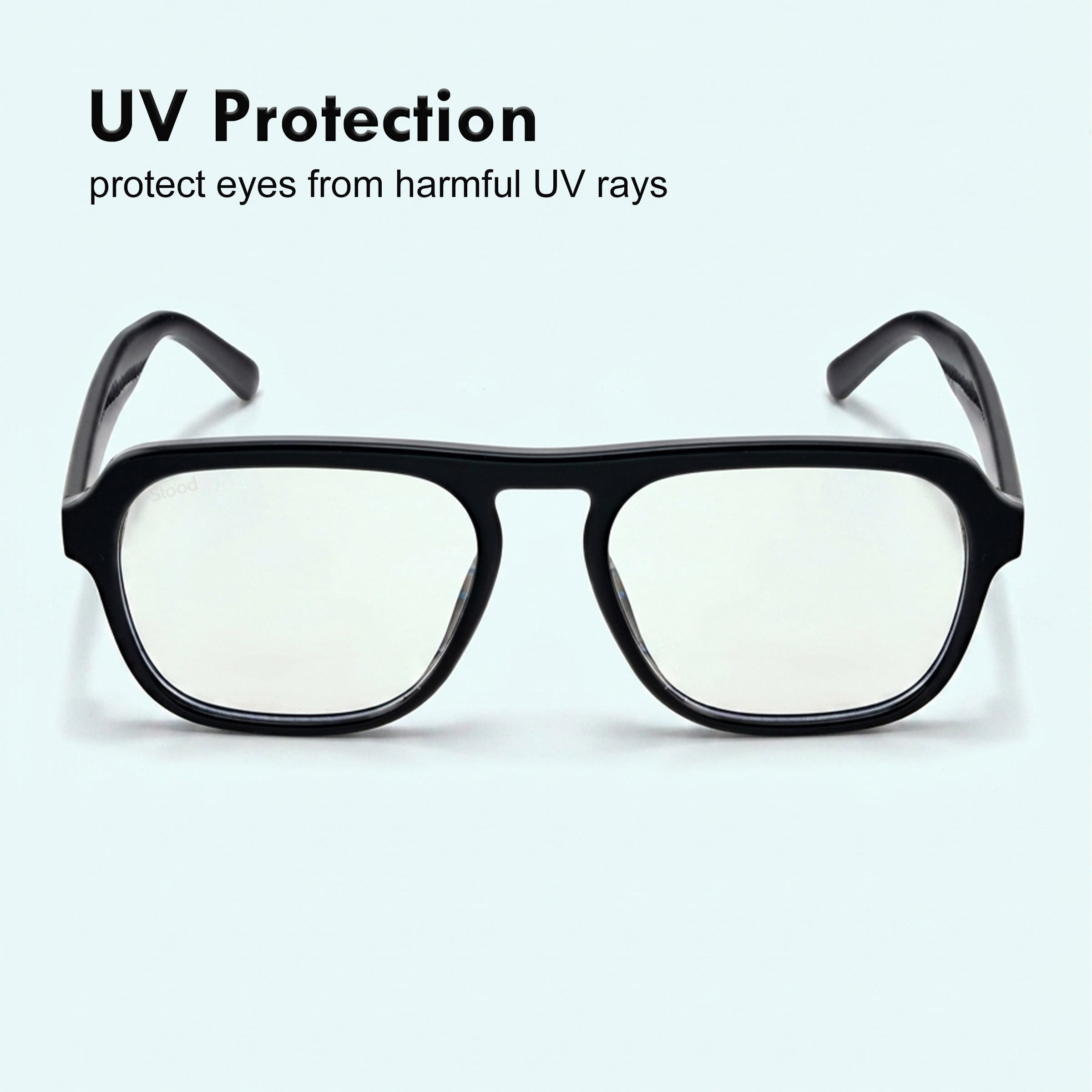 Stood Square Eye Protection Computer Glasses For Men & Women – SF-STD0024-C1