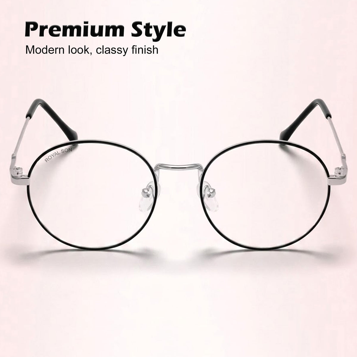 Royal Son Round Men Women Eye Glasses - SF001-C1