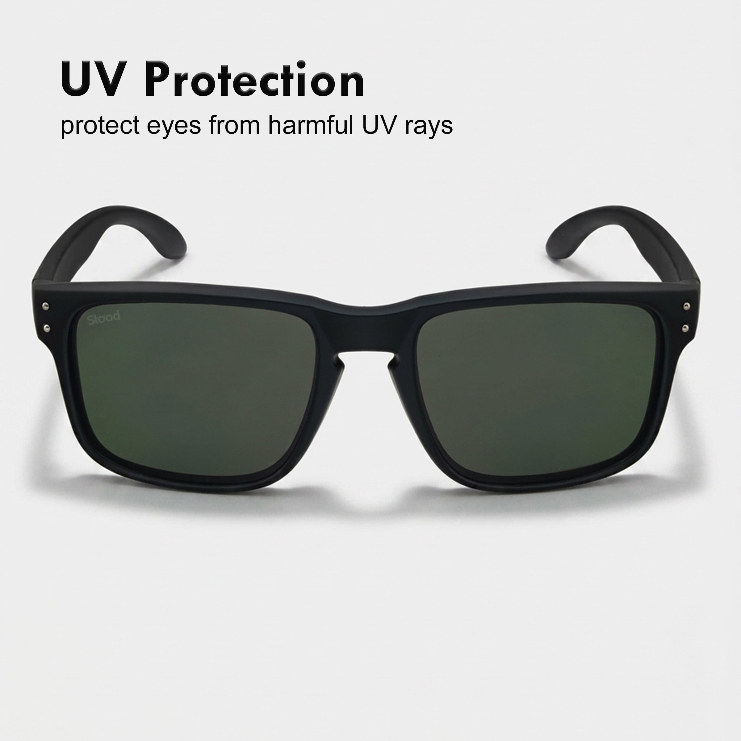 Stood Wraparound Sports Polarized UV Protection Chashma For Men & Women New Style – SG-STD0020-C2