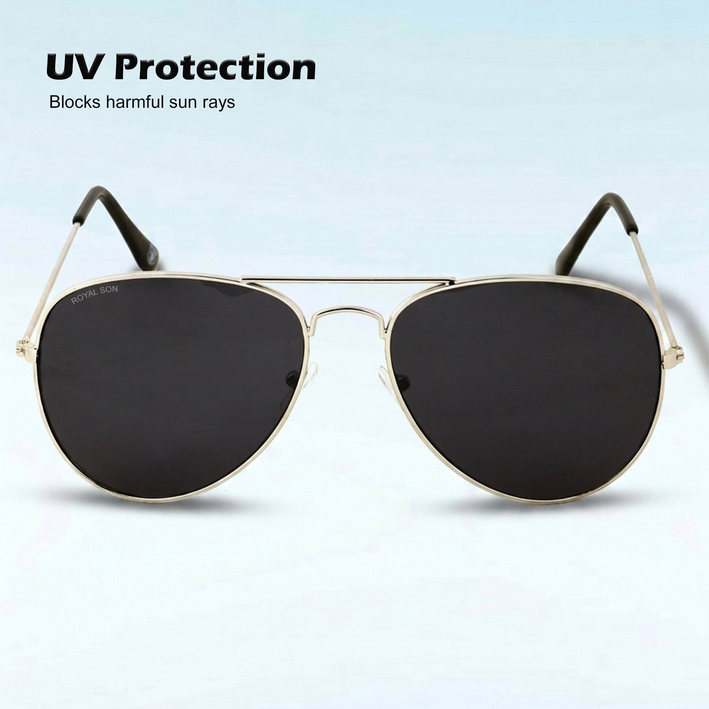 ROYAL SON UV Protected Sunglasses For Men and Women - RS007AV
