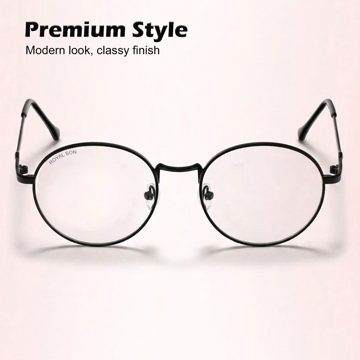 Royal Son Round Men Women Eye Glasses - SF001-C3
