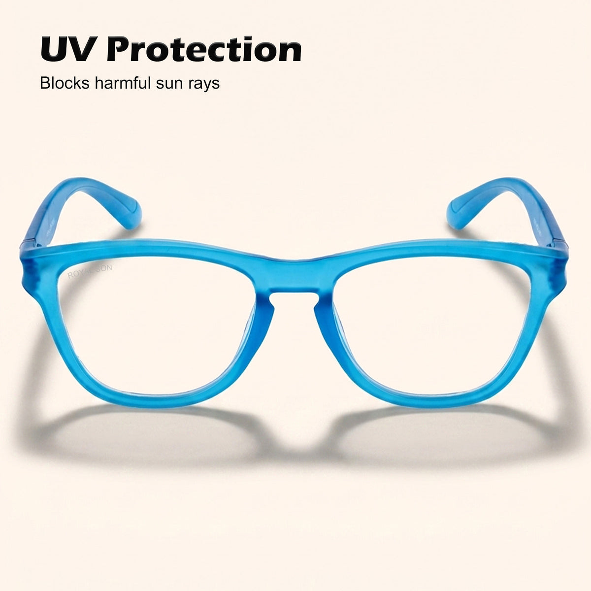 ROYAL SON Stylish Blue Cut Specs For Men Women - SF-RS2020-C12