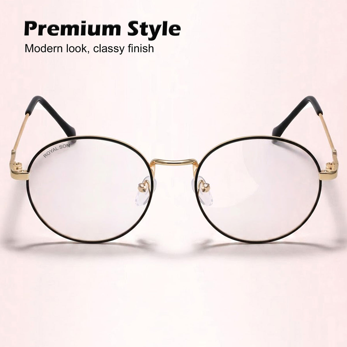 Royal Son Round Men Women Eye Glasses - SF001-C2