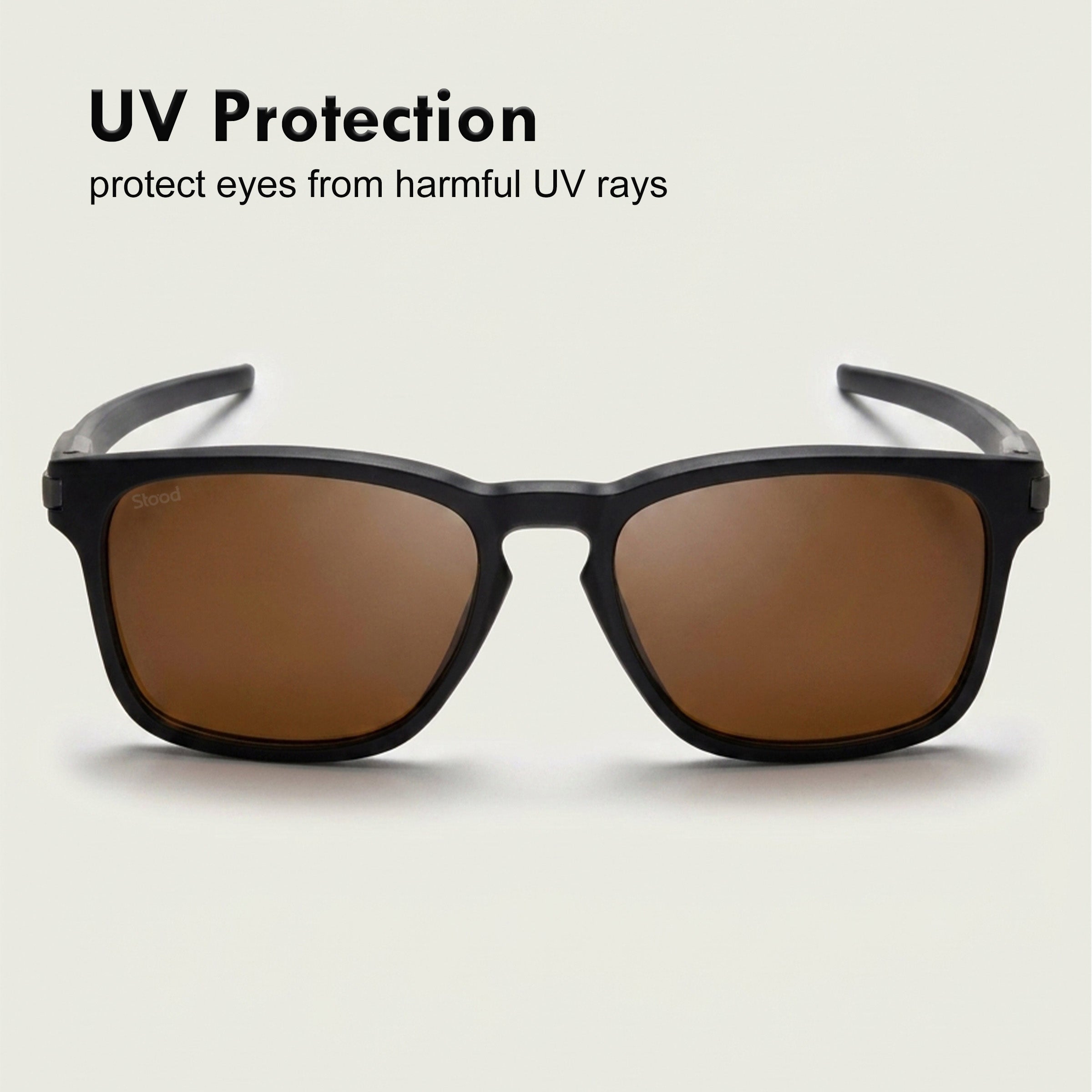 Stood Retro Square Polarized UV Protection Goggles For Men & Women Sunglasses – SG-STD0019-C3