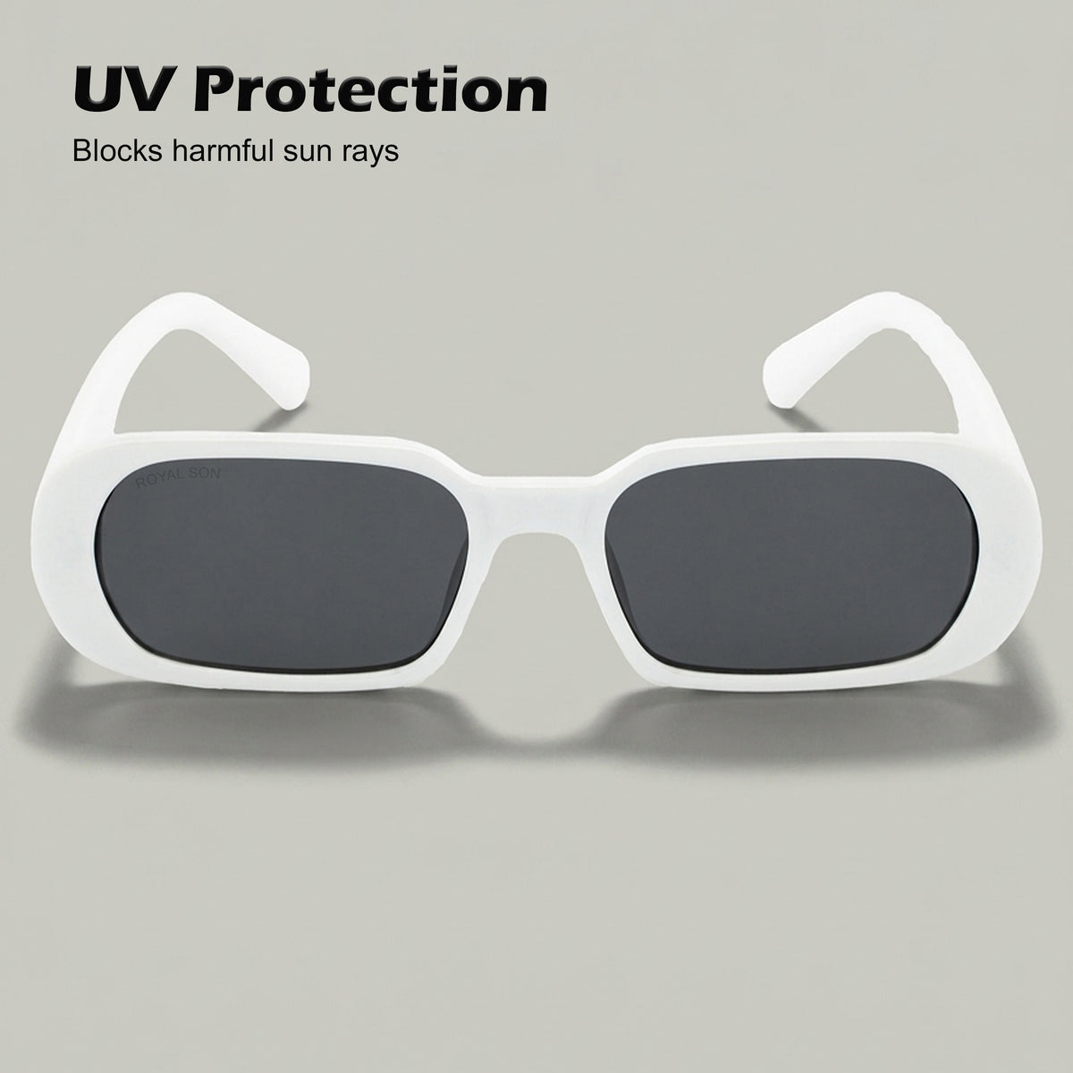 Royal Son Rectangular UV Protected Women Sunglasses - CHIWM00120-C3