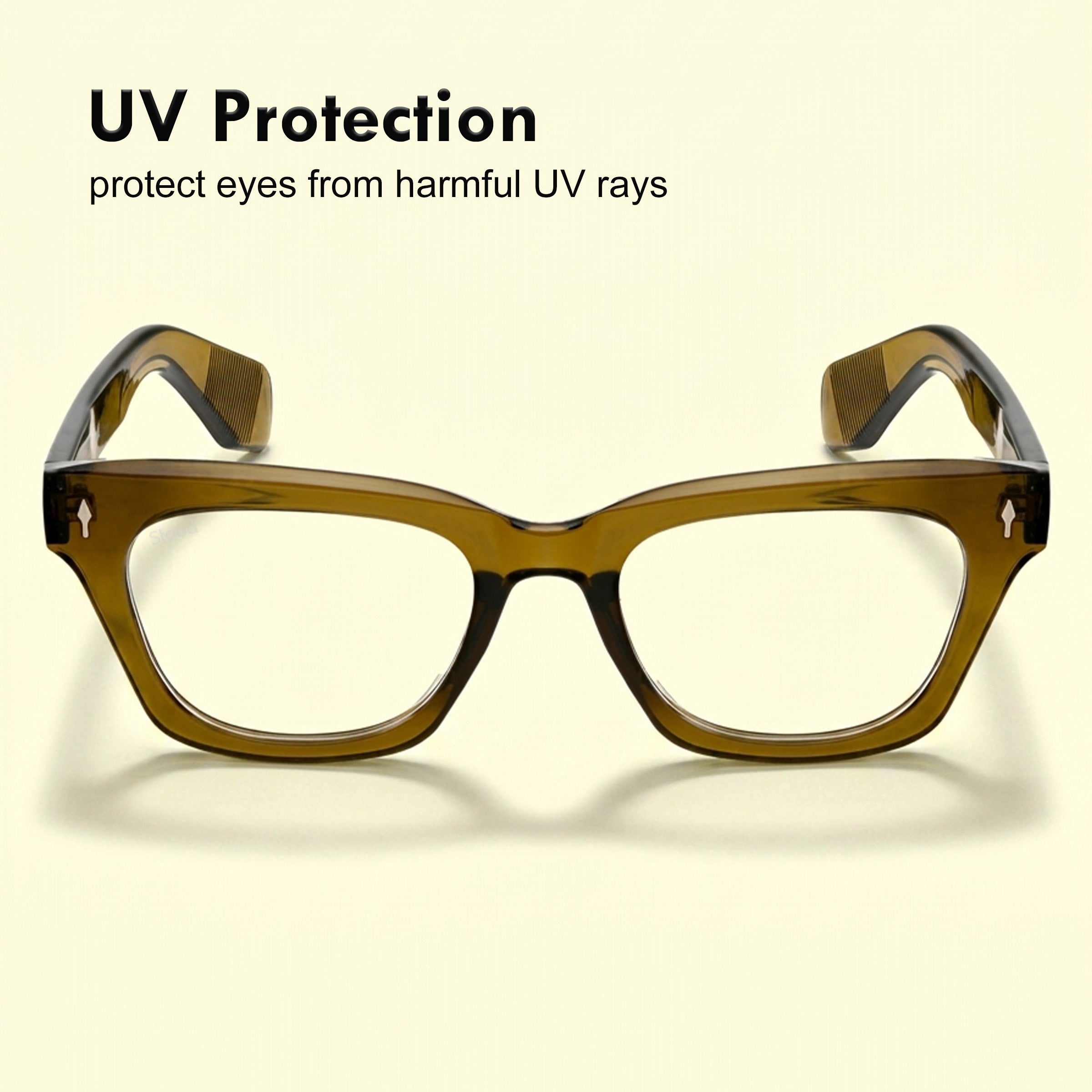 Stood Square Eye Protection Anti Glare Computer Glasses For Men & Women – SF-STD0027-C3