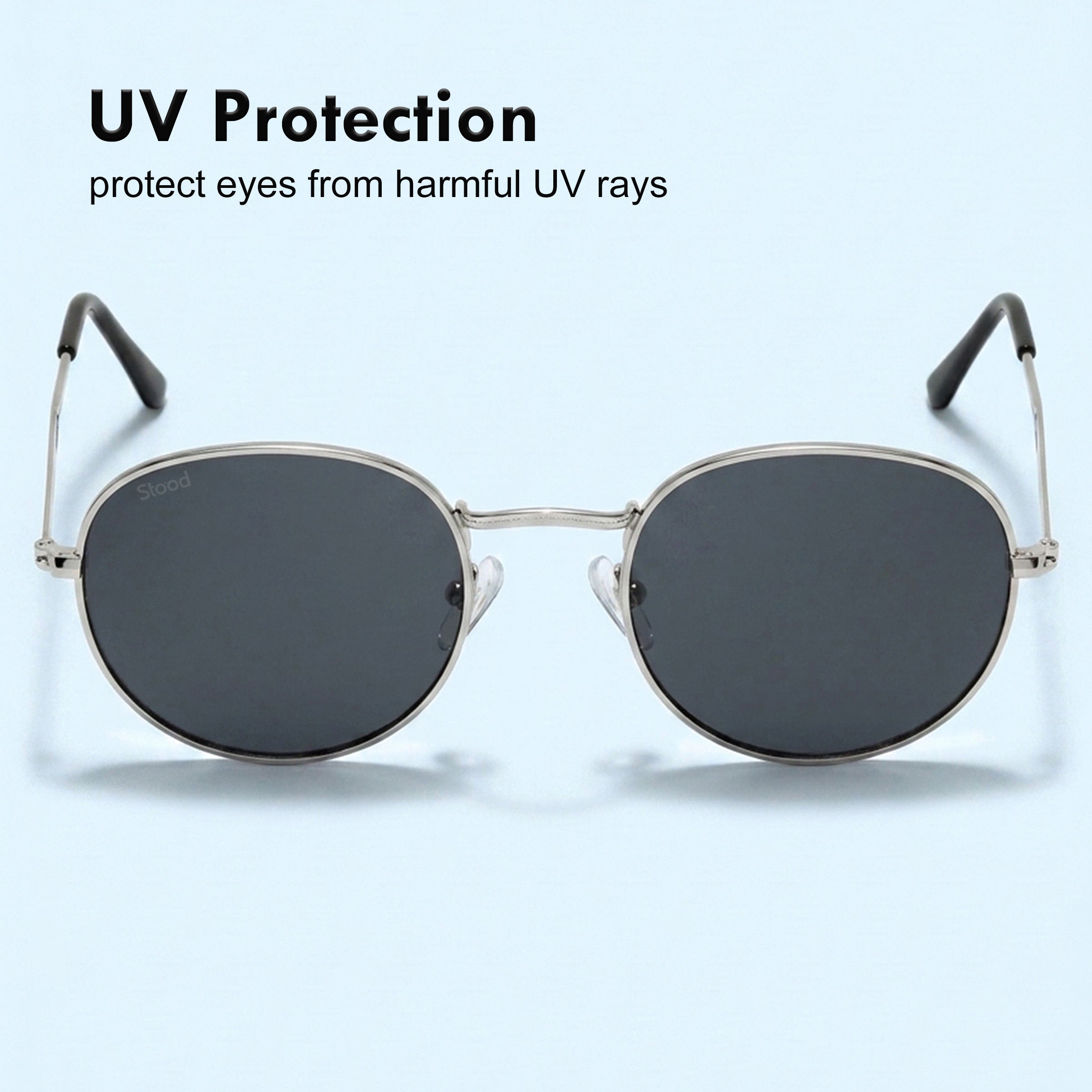 Stood Black UV Protection Sun Glasses For Men For Men & Women Stylish – SG-STD0032-C2