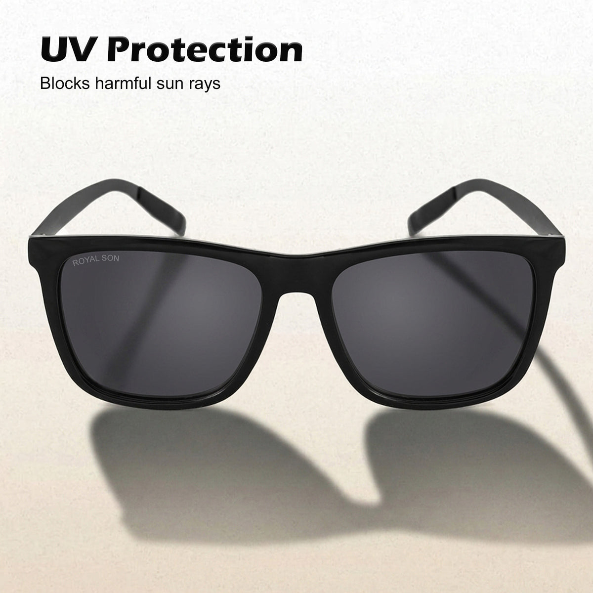 Royal Son Square Polarized Men Sunglasses - CHI0086-C1
