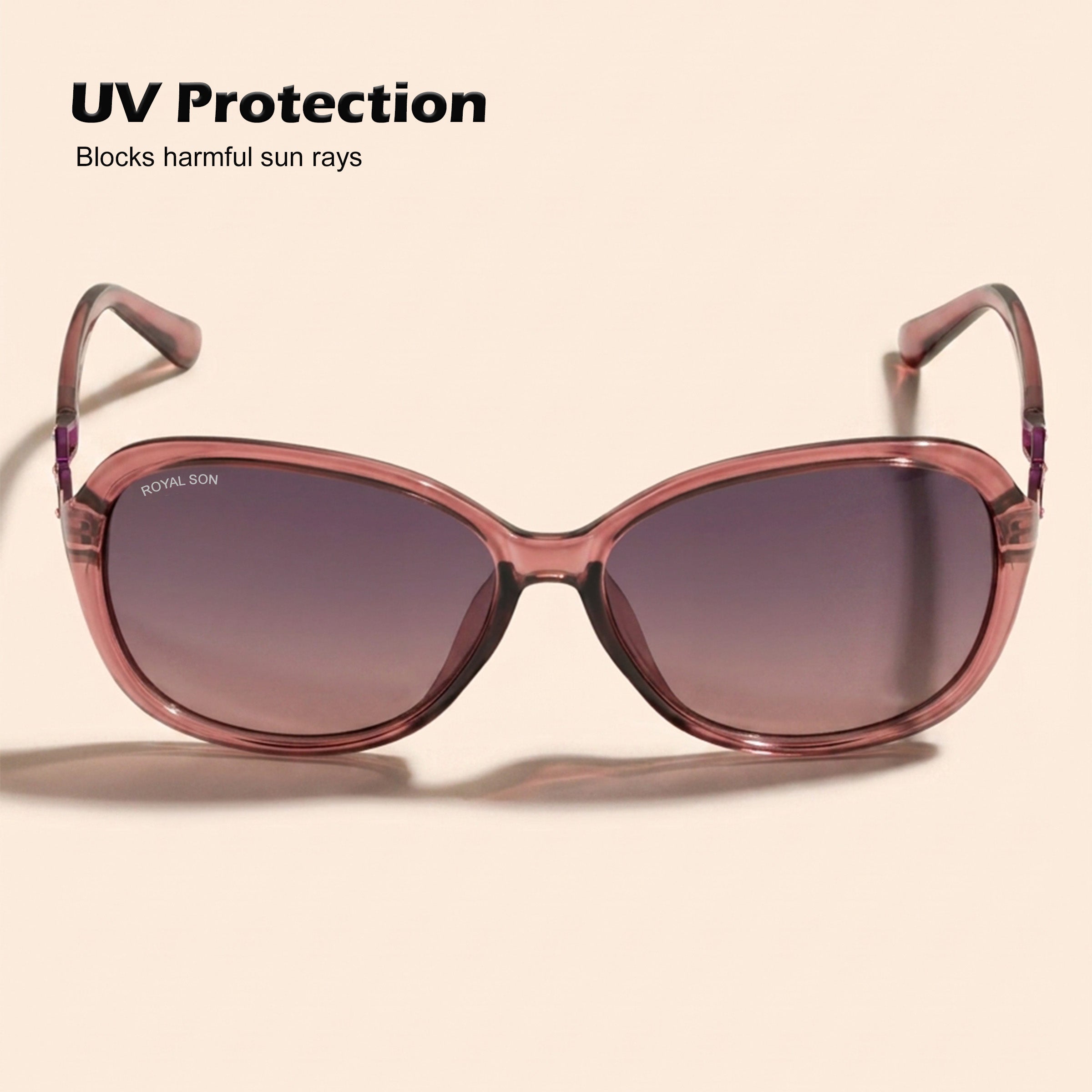 Royal Son Butterfly UV Protected Women Sunglasses - CHIWM00117-C4