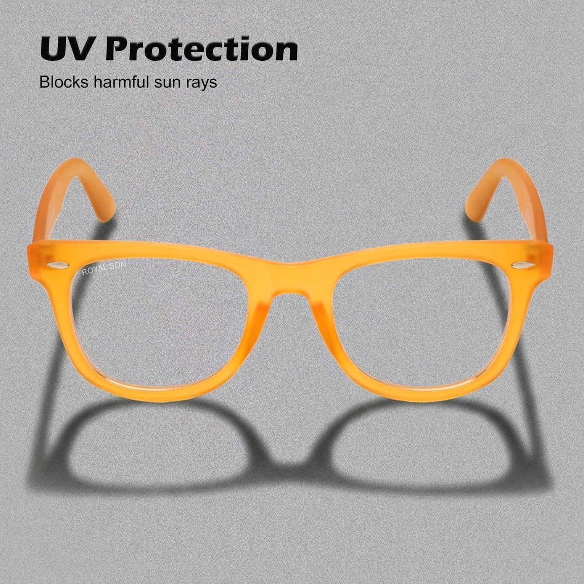 ROYAL SON Transparent Spectacles For Men Women - SF-RS3030-C13