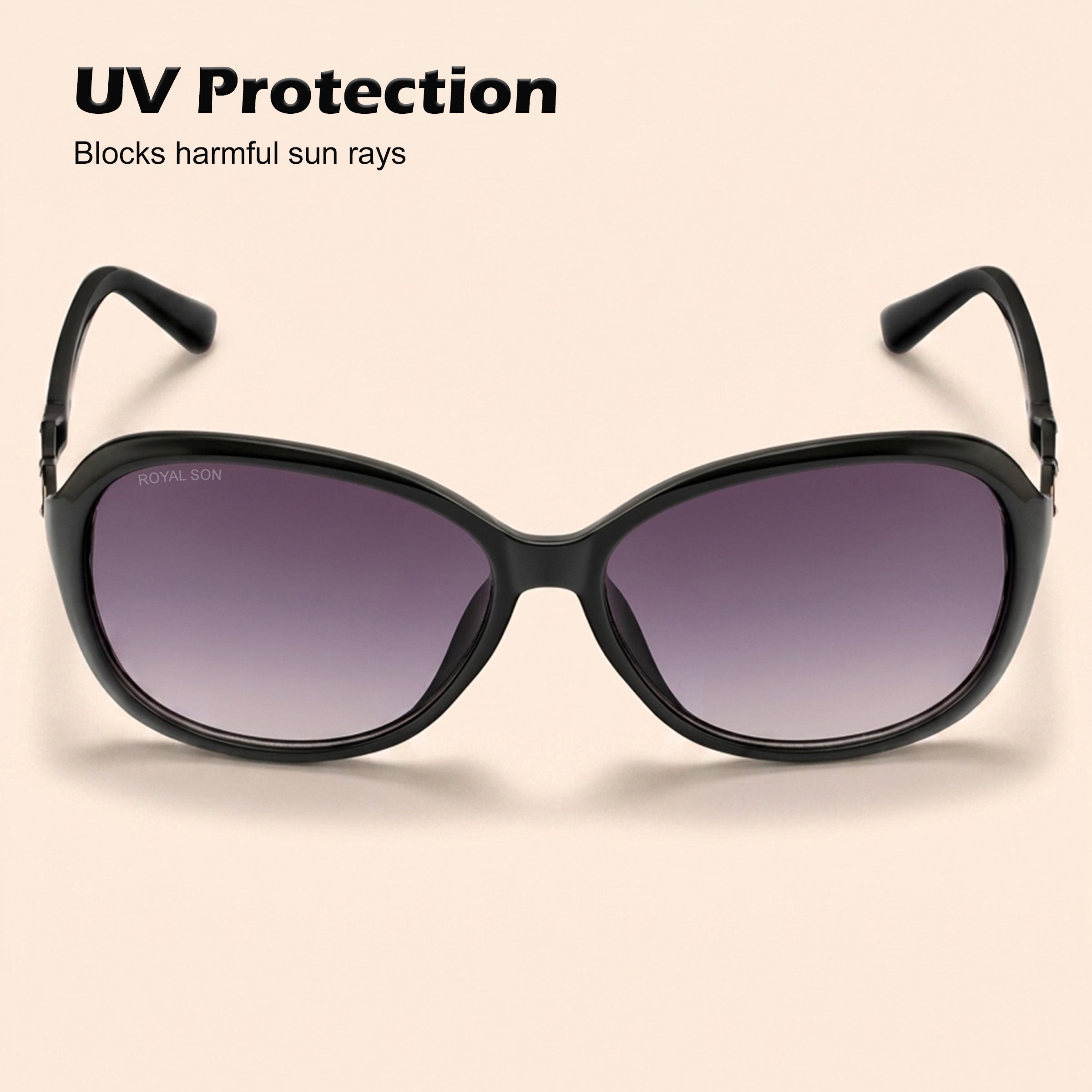 Royal Son Butterfly UV Protected Women Sunglasses - CHIWM00117-C1