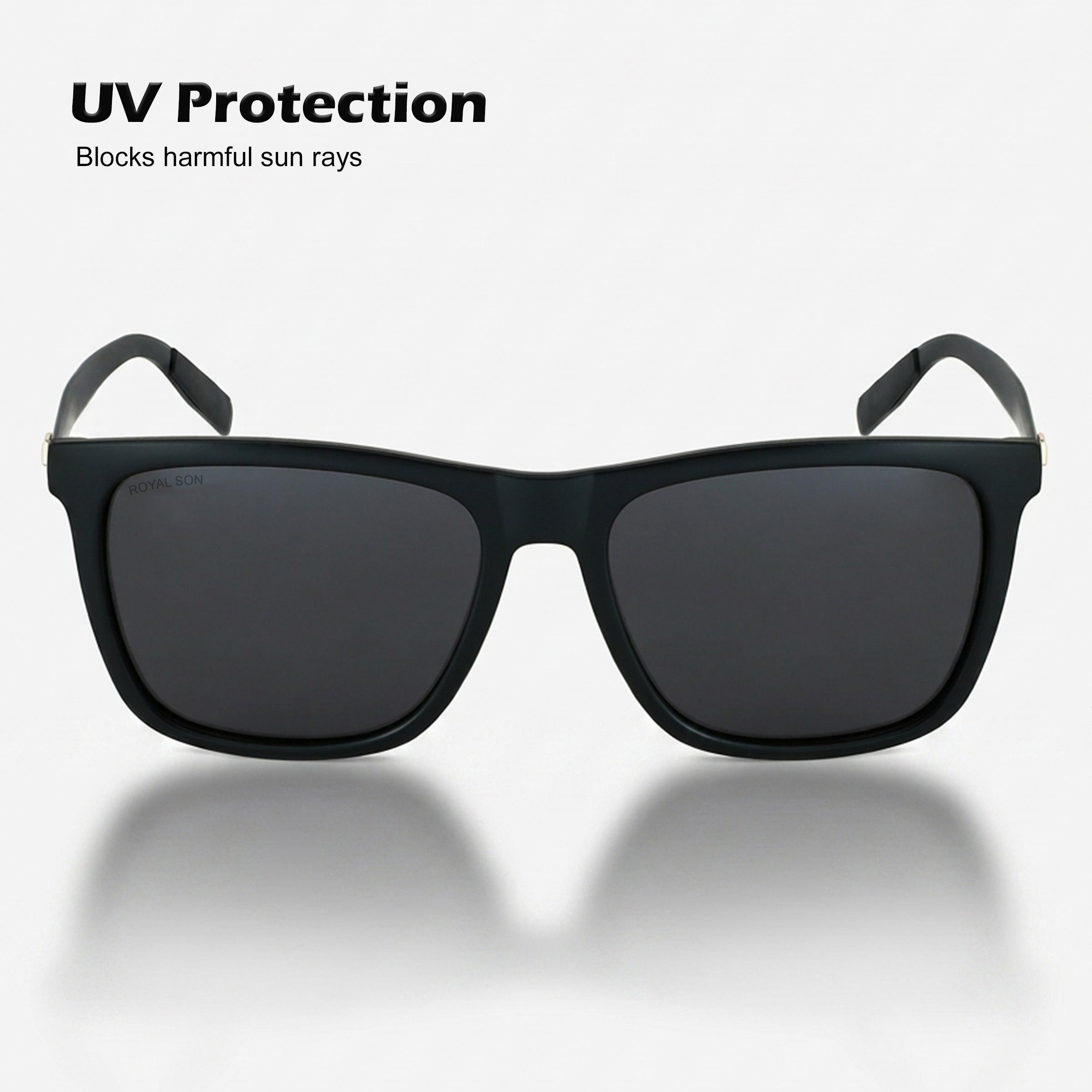 Royal Son Square Polarized Men Sunglasses - CHI0086-C2