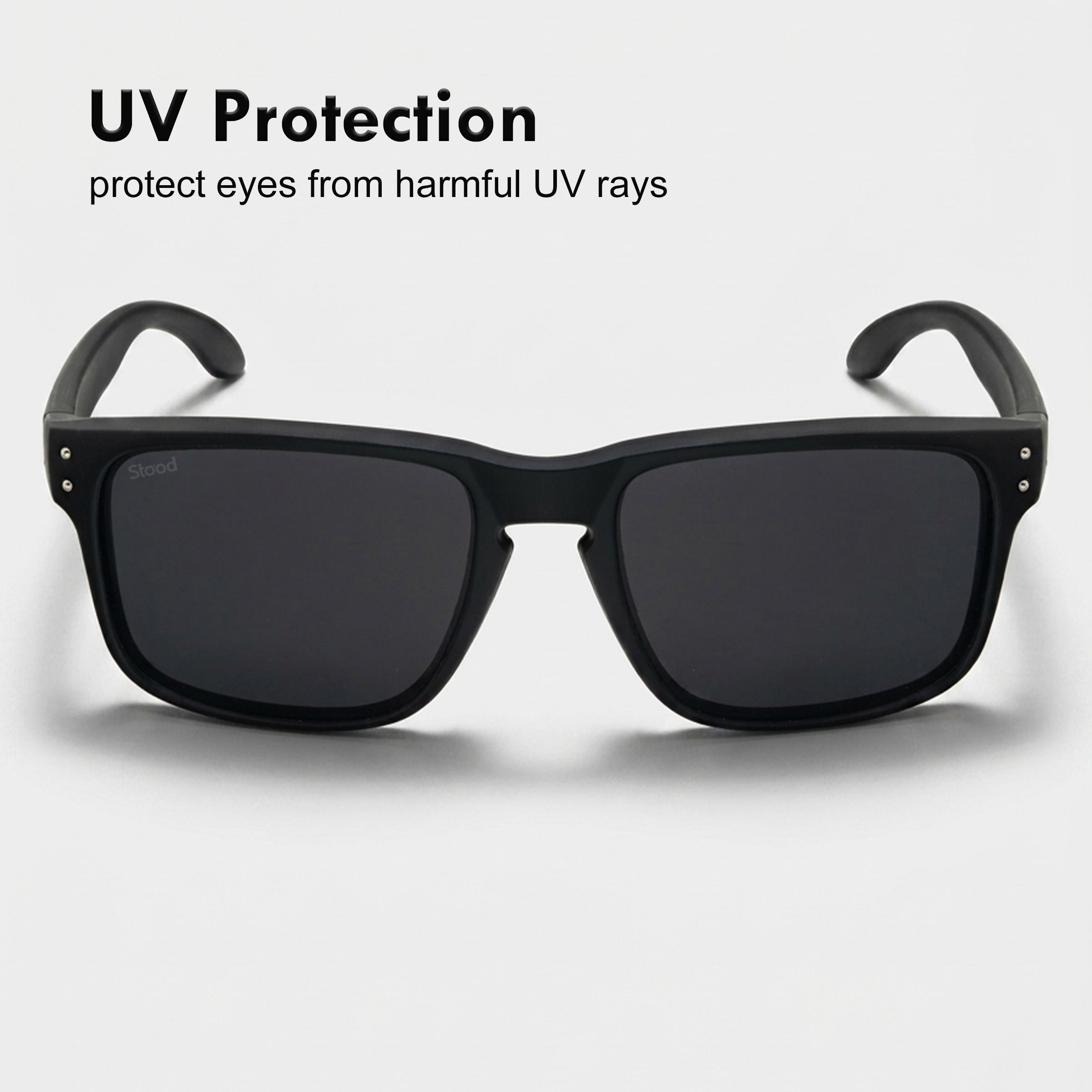 Stood Wraparound Sports Polarized UV Protection Sunglasses For Men & Women Stylish – SG-STD0020-C1