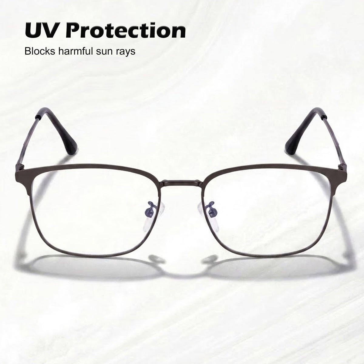 Royal Son Full Rim Gun Black Eye Protection Specs Men Women - SF0087-C2