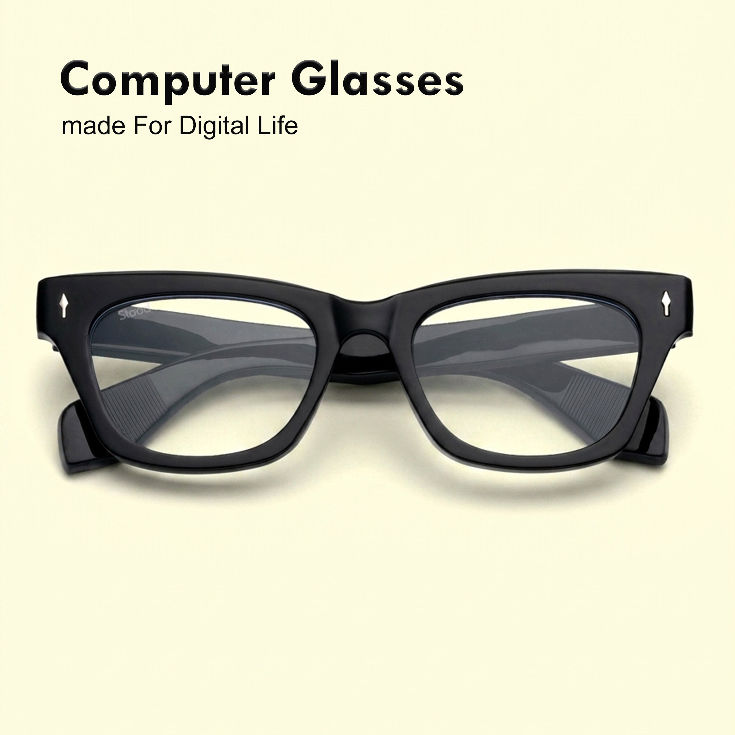 Stood Square Eye Protection Computer Glasses For Men & Women – SF-STD0027-C1