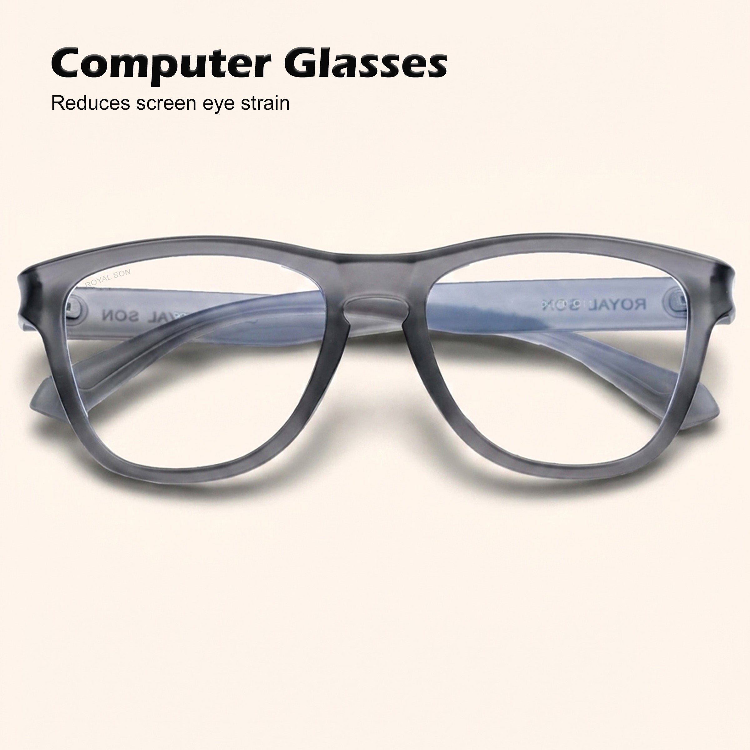 ROYAL SON Blue Light Blocking Glasses For Men Women - SF-RS2020-C11