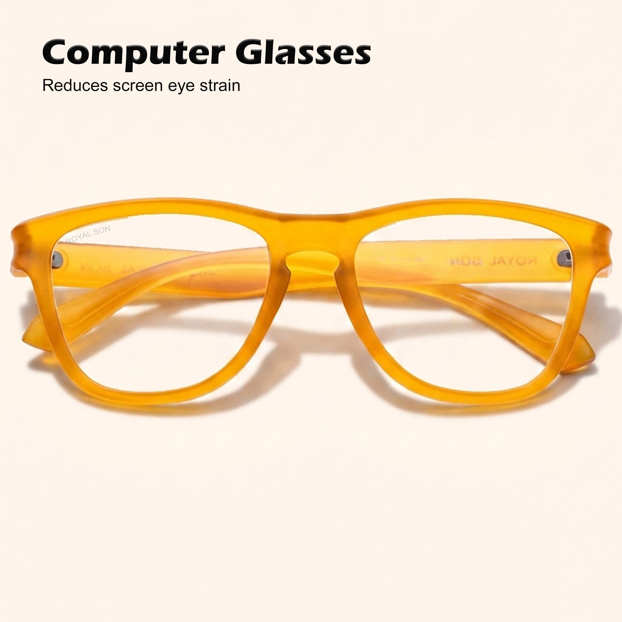 ROYAL SON Transparent Spectacles For Men Women - SF-RS2020-C13