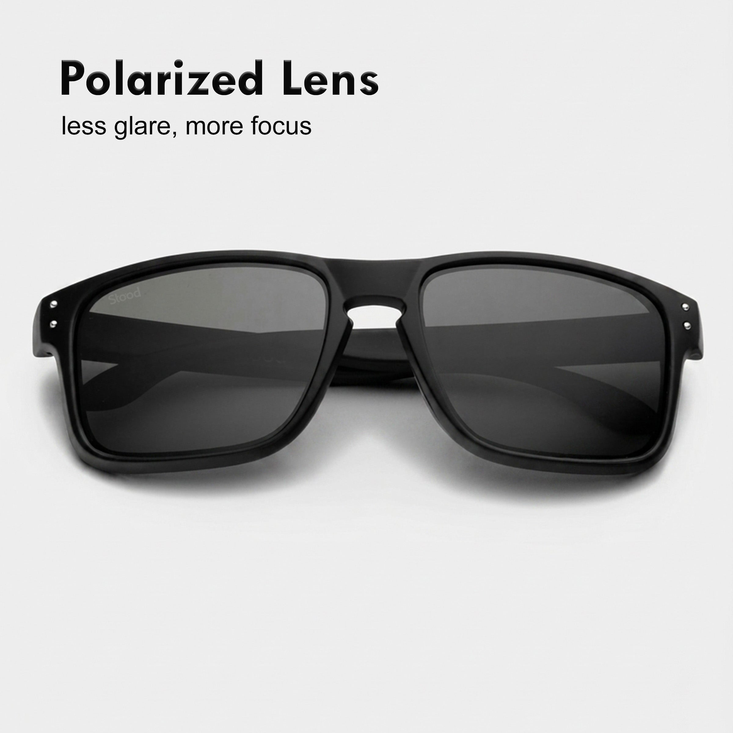 Stood Wraparound Sports Polarized UV Protection Sunglasses For Men & Women Stylish – SG-STD0020-C1
