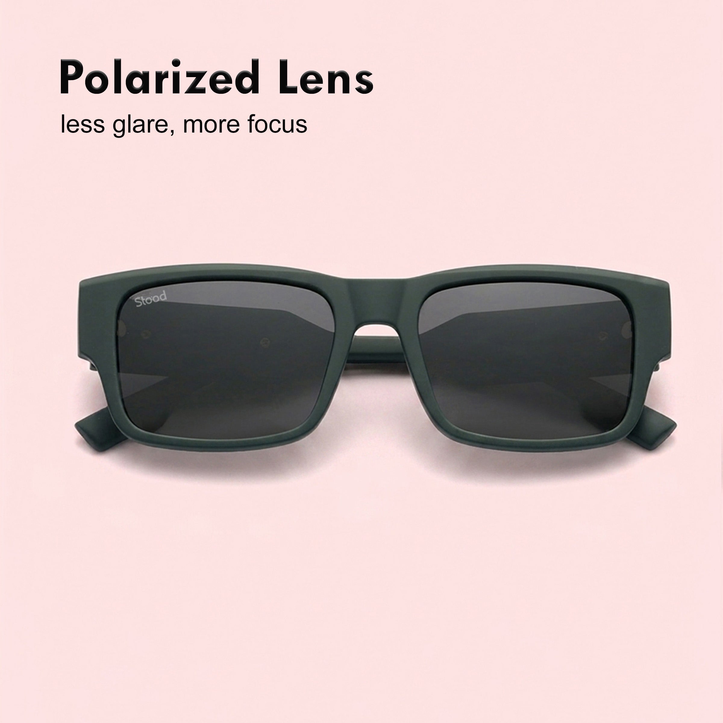 Stood Square Black Polarized UV Protection Goggles For Men & Women Sunglasses – SG-STD0029-C3