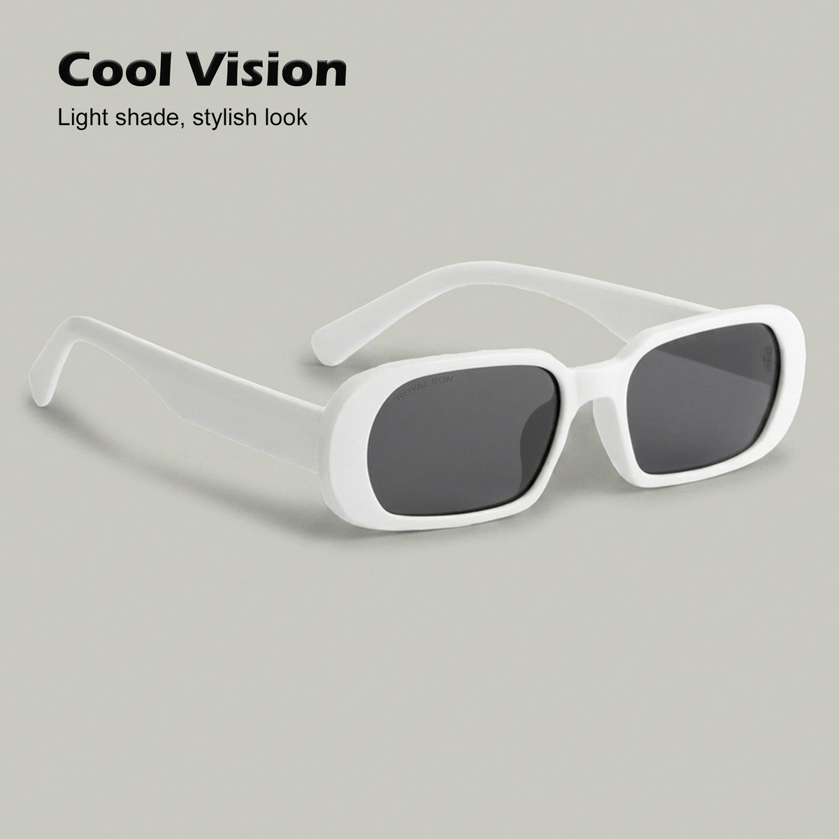 Royal Son Rectangular UV Protected Women Sunglasses - CHIWM00120-C3
