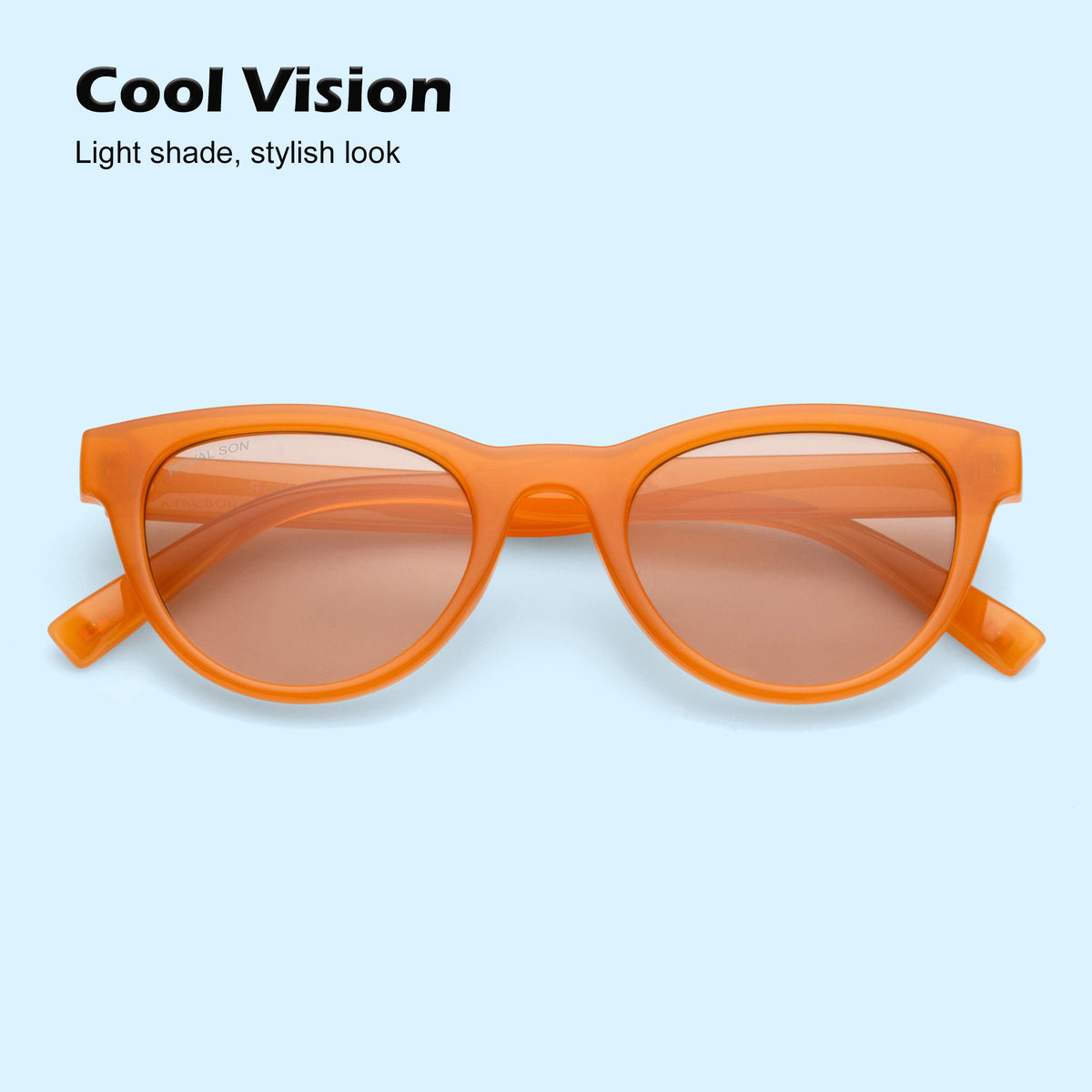 Royal Son Cat Eye Black UV Protection Sunglasses Women - CHI00166-C3