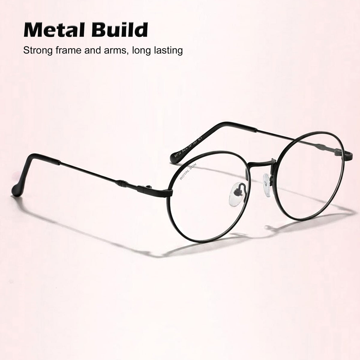 Royal Son Round Men Women Eye Glasses - SF001-C3