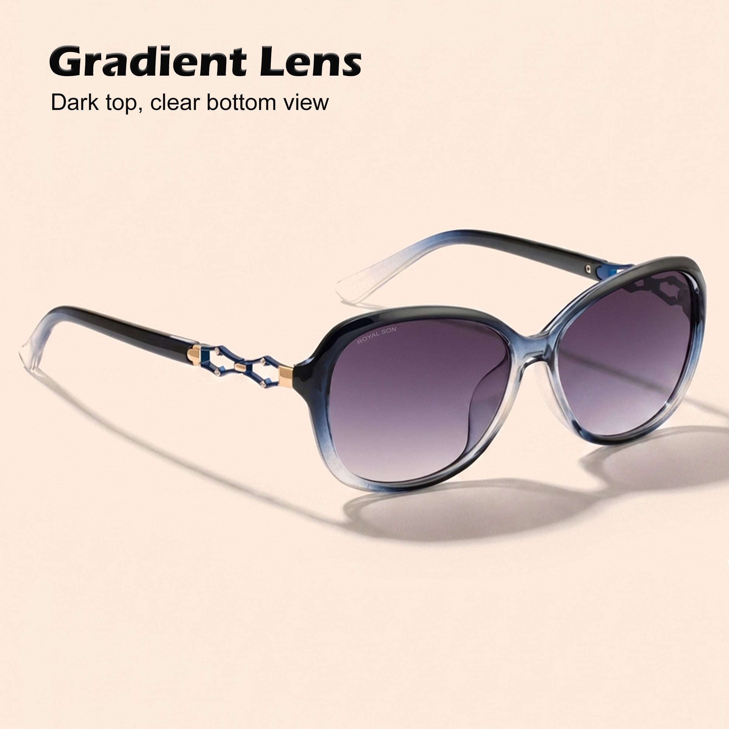 Royal Son Butterfly UV Protected Women Sunglasses - CHIWM00117-C3